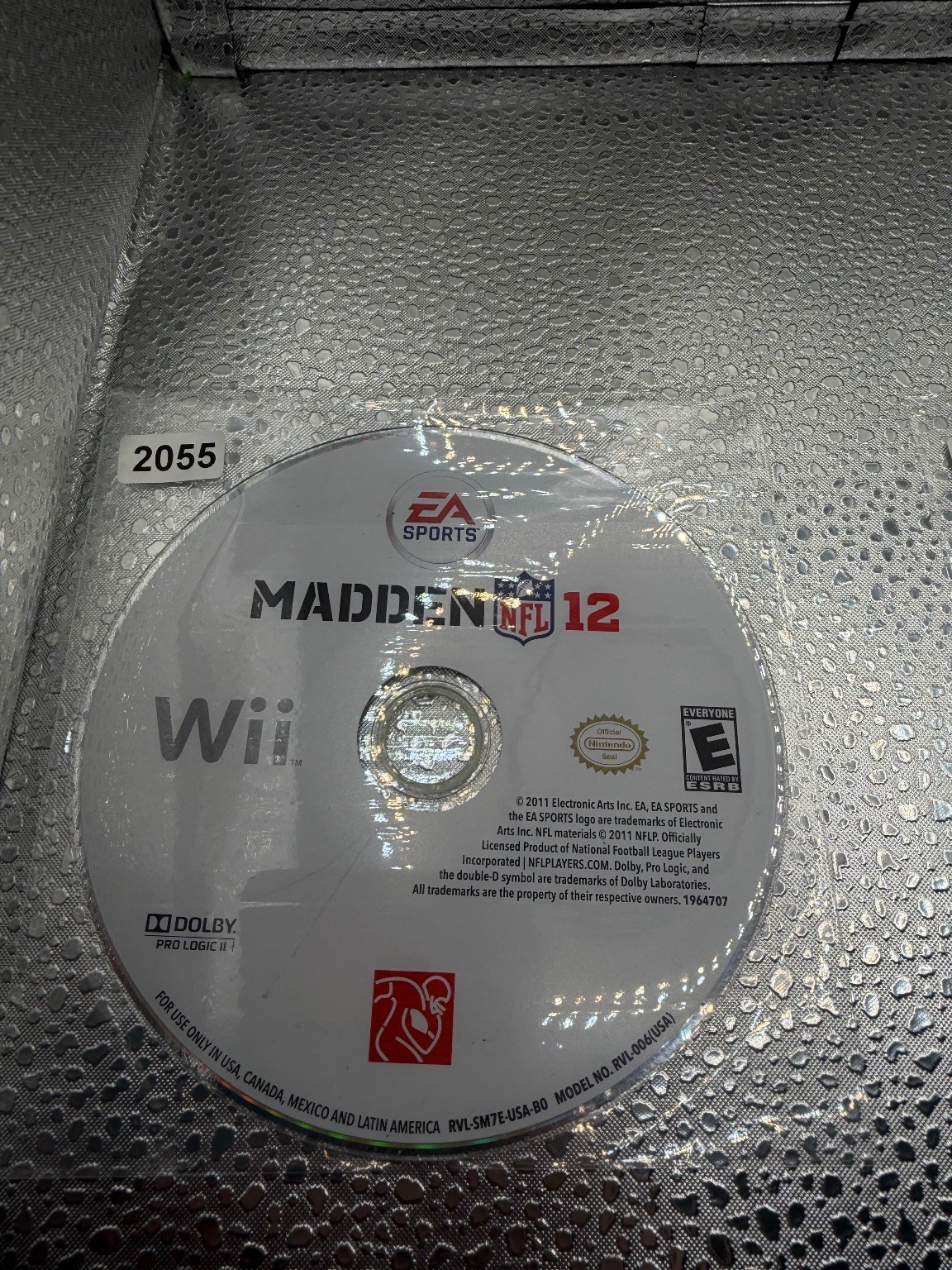 Madden NFL 12 Wii Video Game Football Sports EA NFL Multiplayer