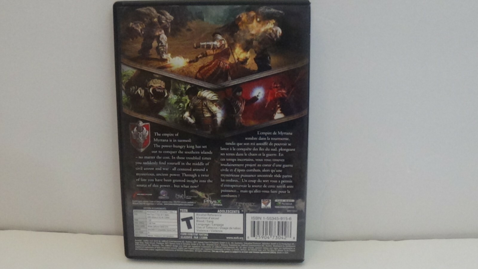 Arcania: Gothic 4 (PC, 2010) RPG Role Playing Video Game Rated Teen