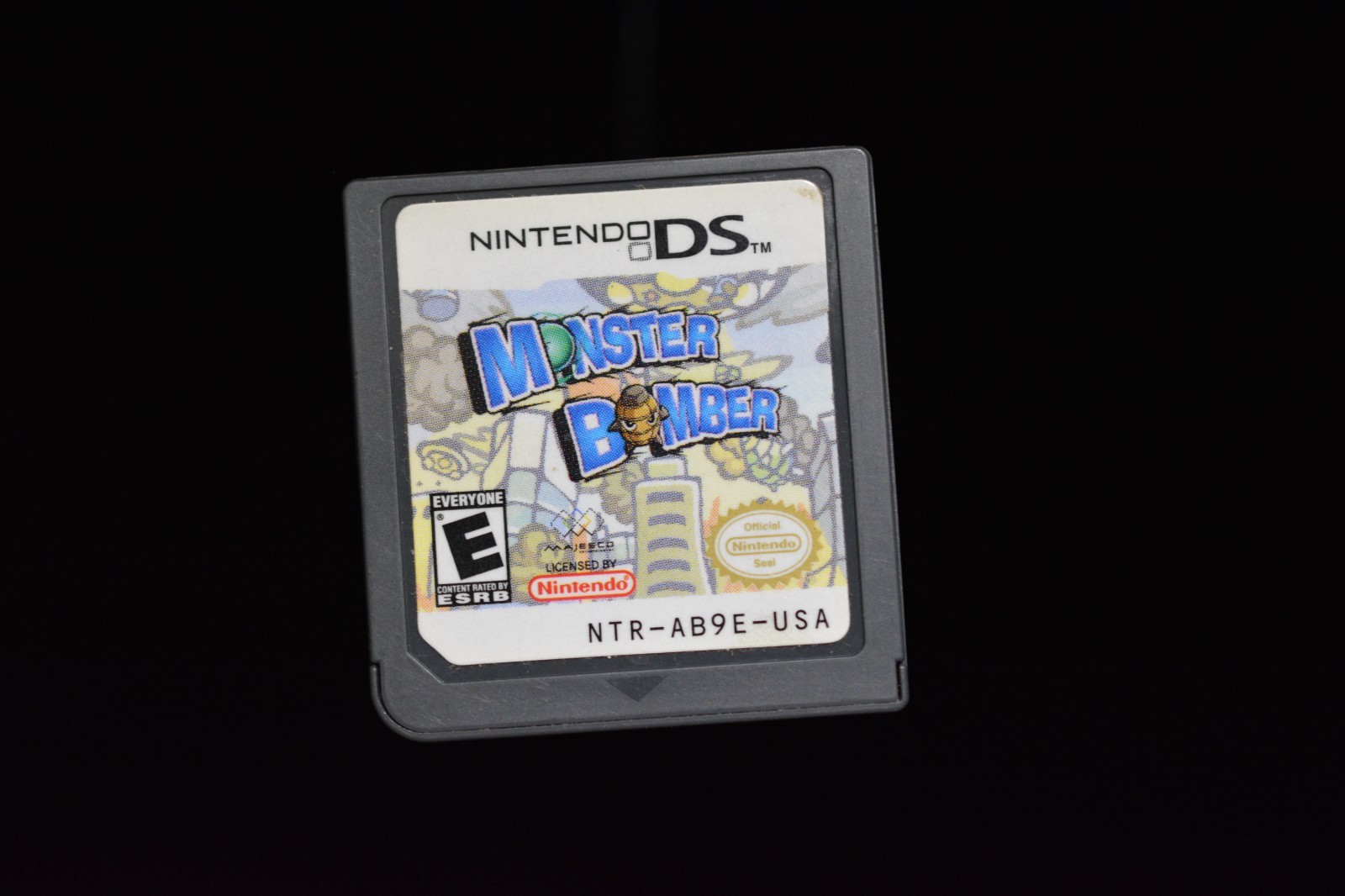 Monster Bomber Nintendo DS Game Cartridge Only Authentic USA Rated E NTR AB9E DS