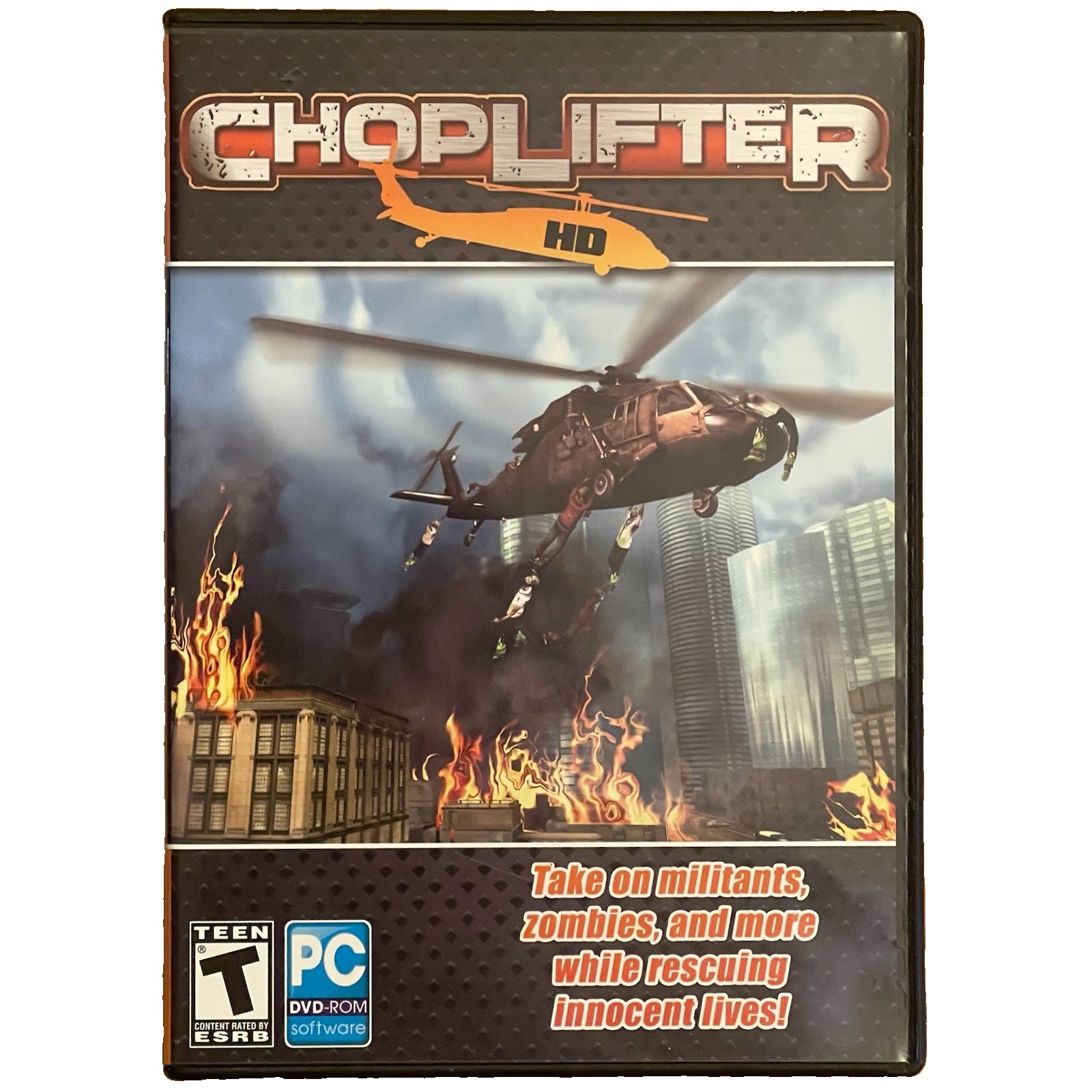Choplifter HD (PC, 2012) PC Game DVD-Rom New & Sealed