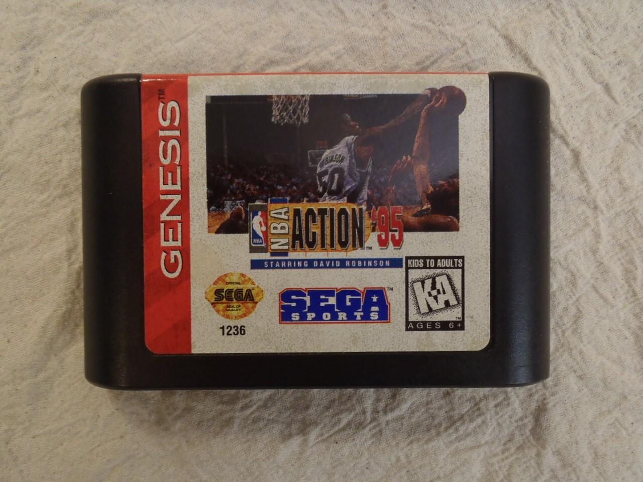 NBA Action ’95 Starring David Robinson (Sega Genesis, 1995)