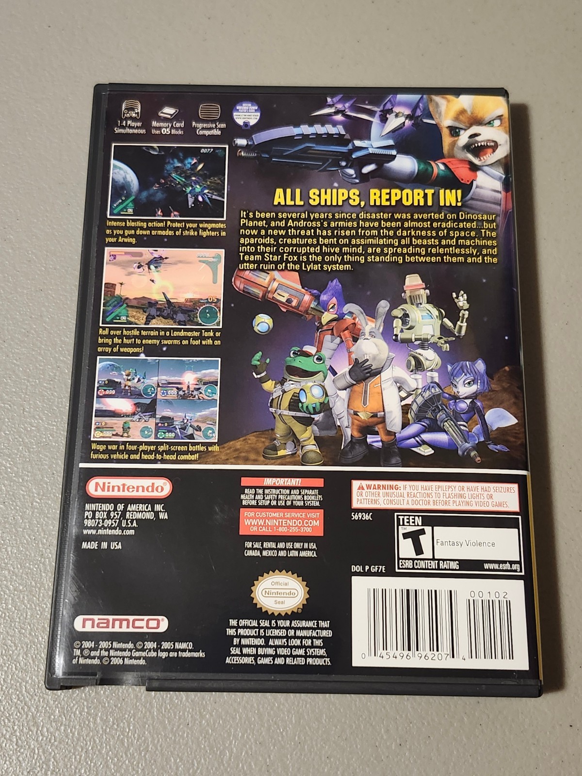 Star Fox: Assault (GameCube, 2005) CIB