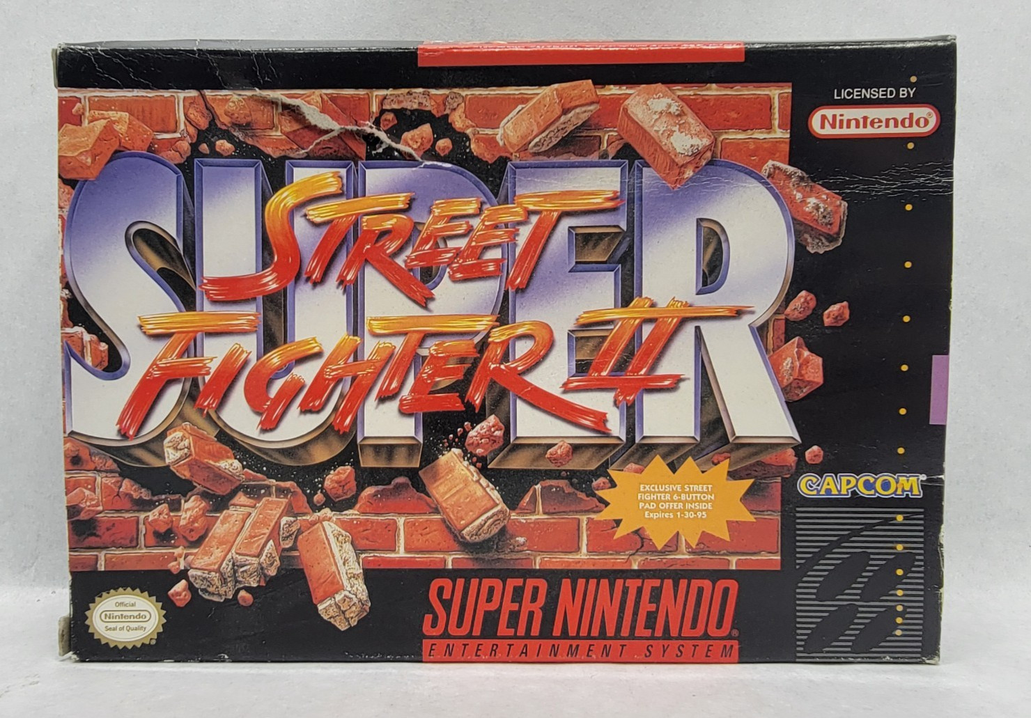 STREET FIGHTER II – Super Nintendo SNES – Box Only – NO GAME