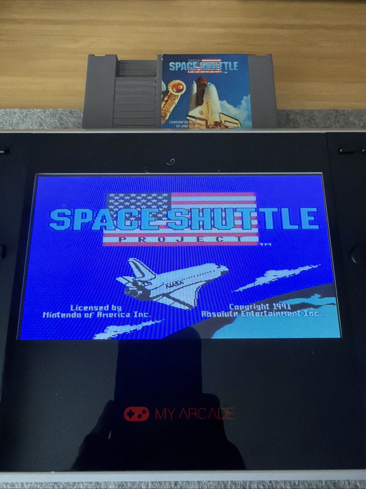 Space Shuttle Project (Nintendo Entertainment System, 1991) – Cart Only – T&W