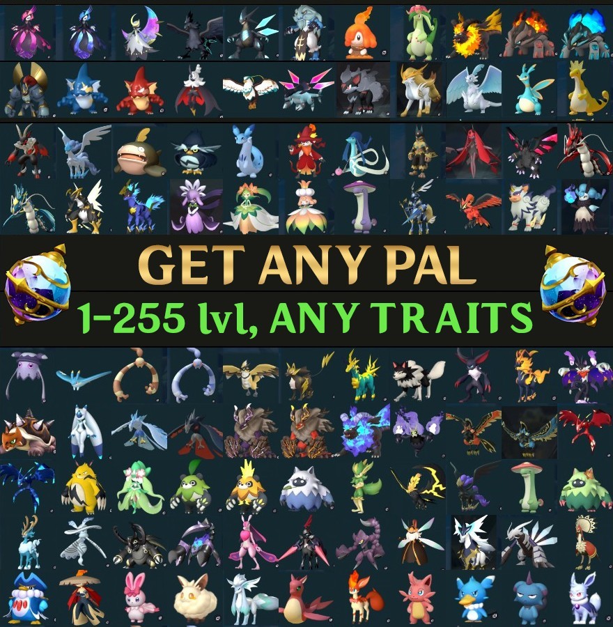 Palworld Pal Bundles ⚡ 10x 20x Max Star Shiny ⚡ Legit / Modded ⚡ PC PS Xbox