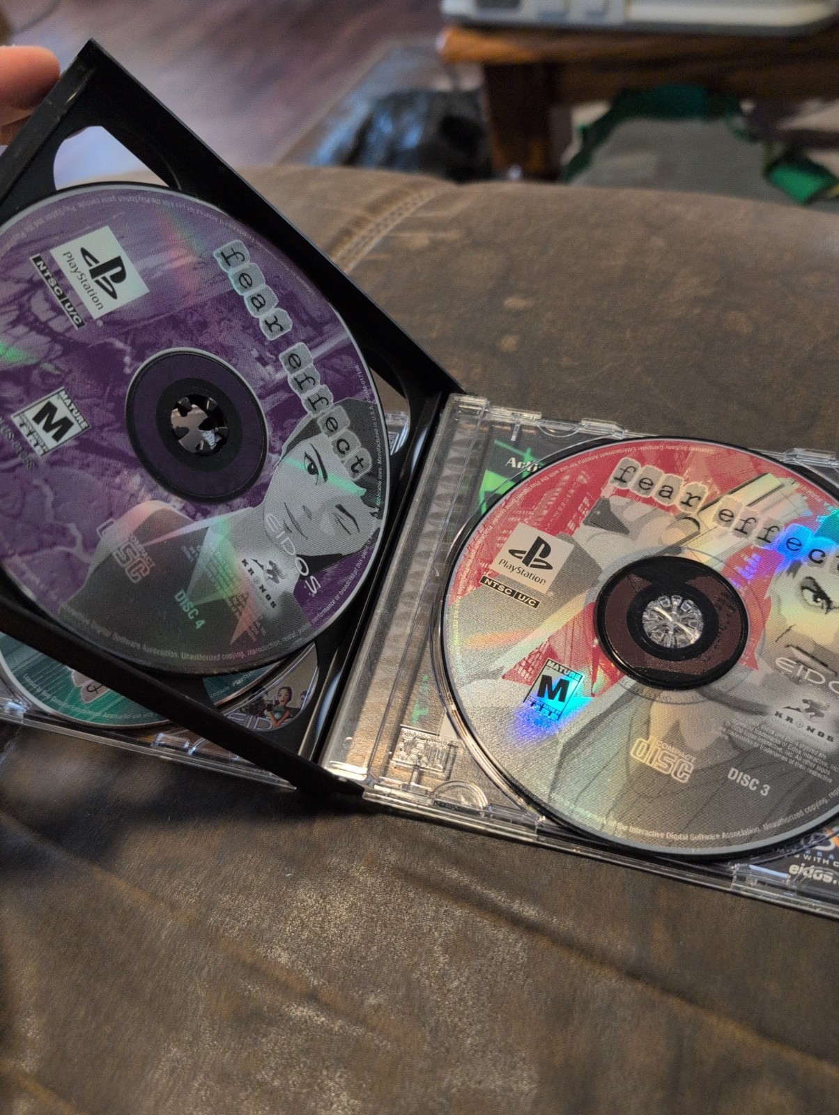 Fear Effect (Sony PlayStation 1, 2000) PS1 NO Manuel