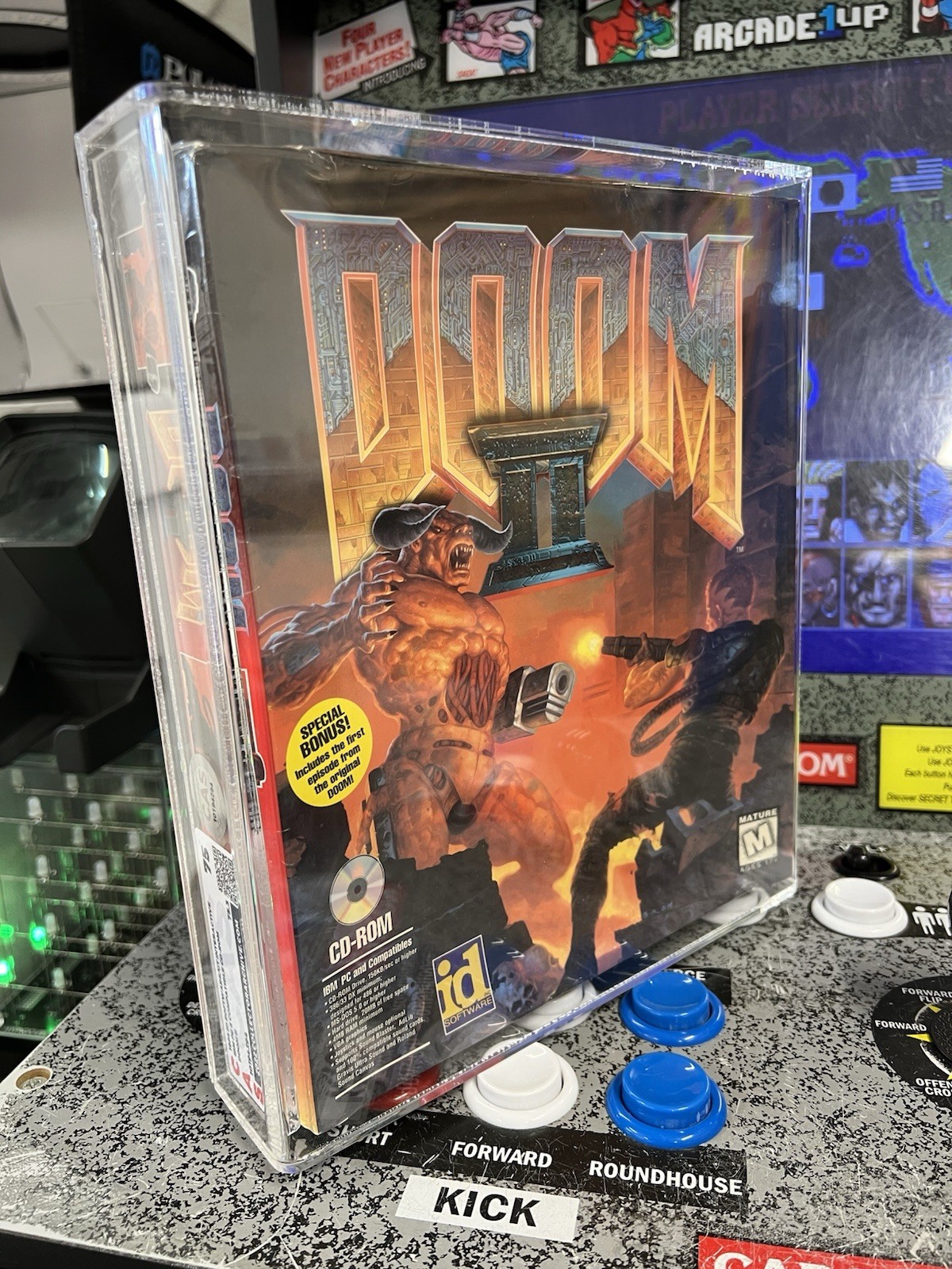 1994 IBM PC Doom II id Software/GT Interactive Graded CAS 75 Brand New SEALED