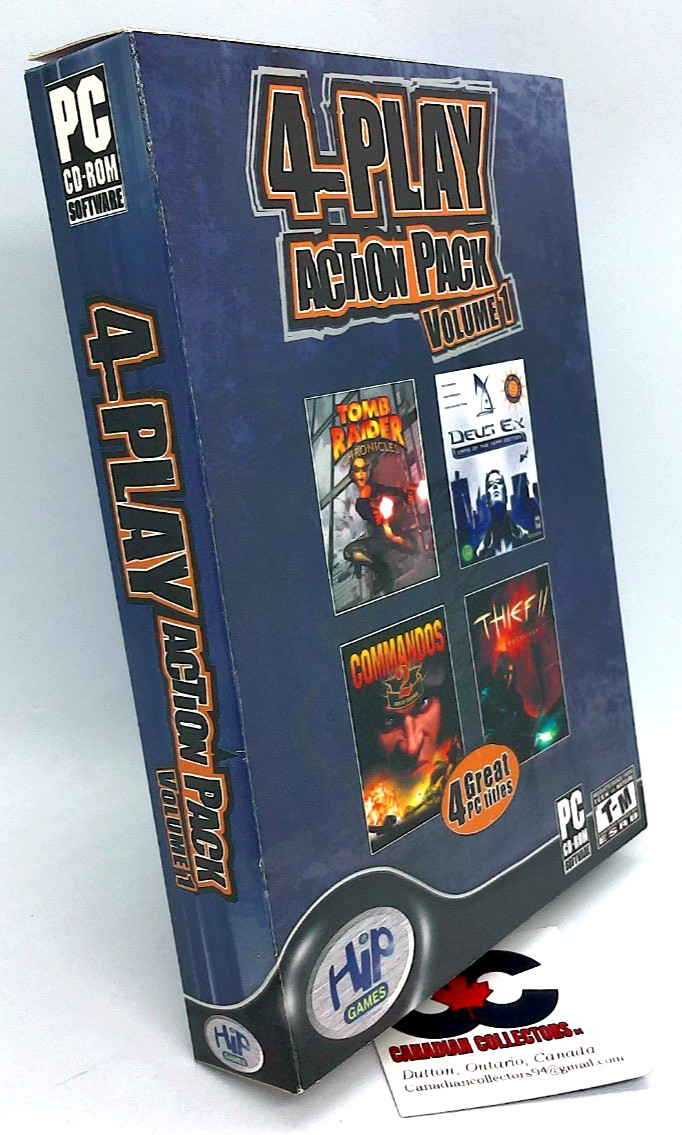 4-Play Action Pack Volume 1 ( PC, 2003 )