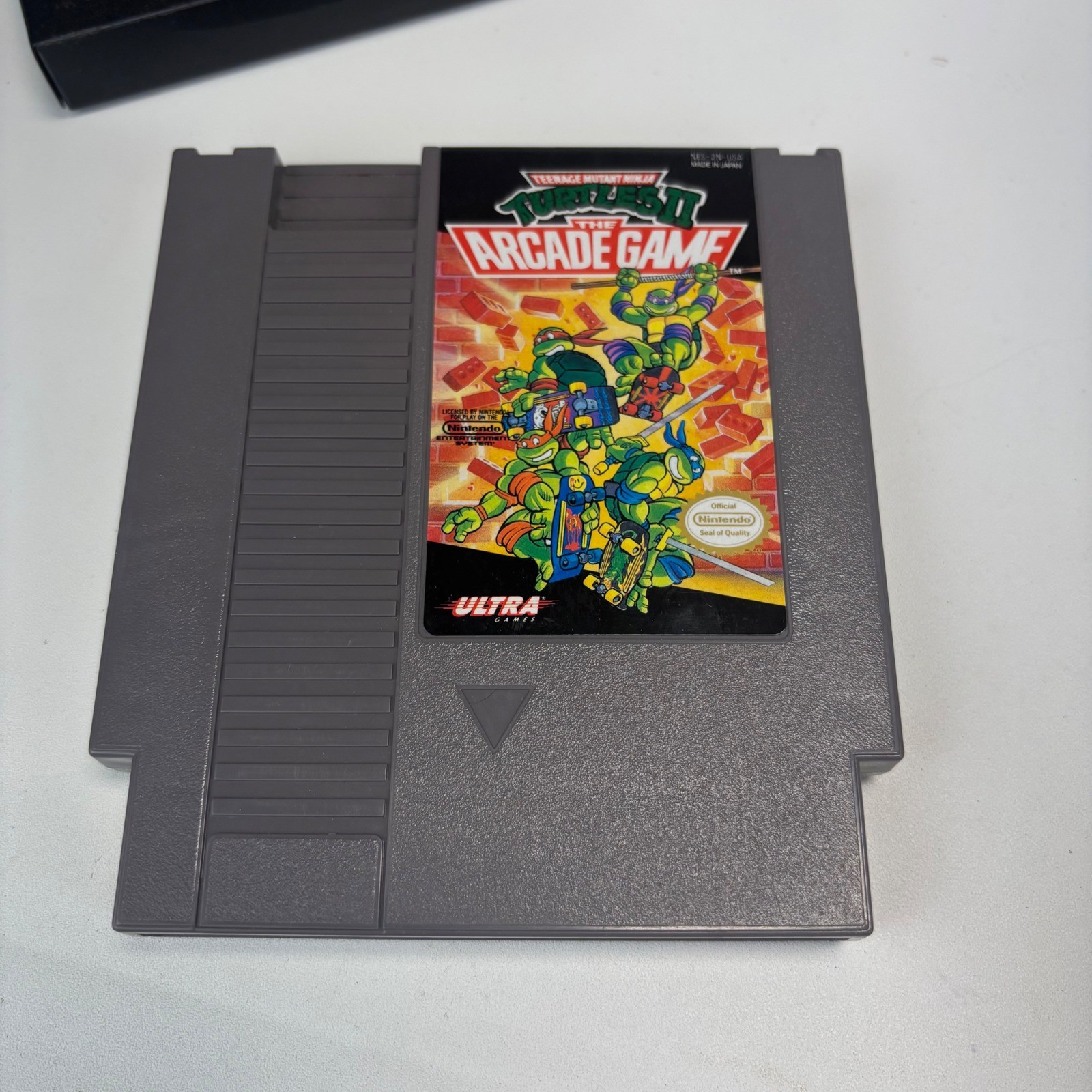 Nintendo TMNT II The Arcade Game NES Grey Ultra Games NES-2N-USA Retro Cartridge