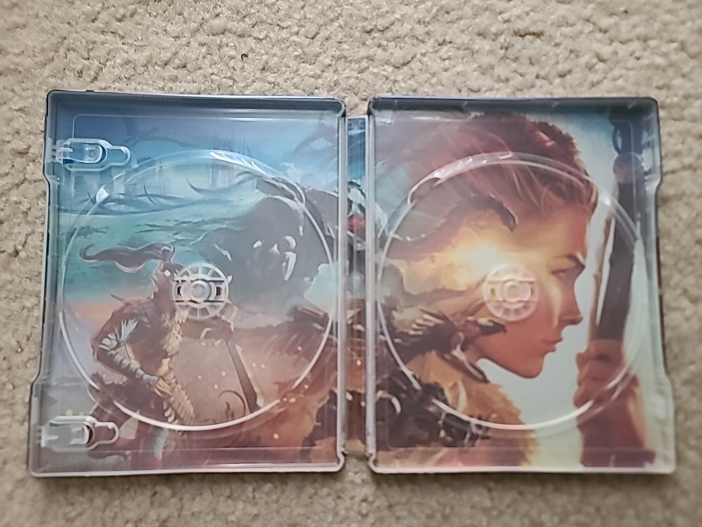 Horizon Forbidden West Special Edition For PlayStation 4 Steelbook Only No Game