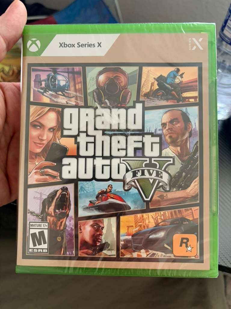 GTA 5 – Grand Theft Auto V Xbox Series X Physical Disc – NEW & SEALED