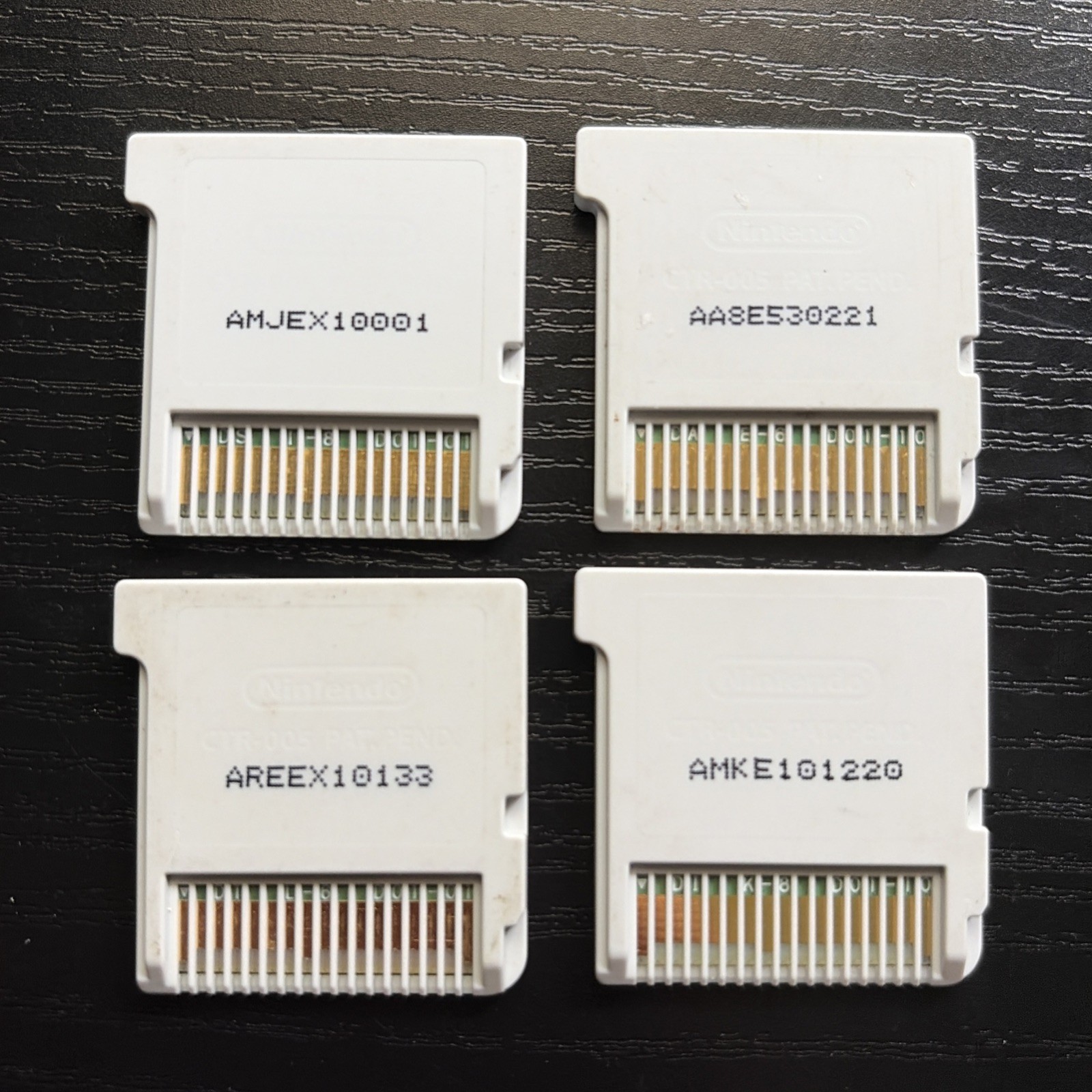 Nintendo 3DS Authentic Cartridge Only LOT of 4 Games – Mario Kart 3D Land Lego