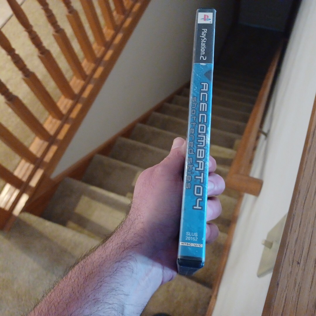Ace Combat 4 Shattered Skies 2001 PS2 Playstation 2 No Manual Namco 1 Day Ship