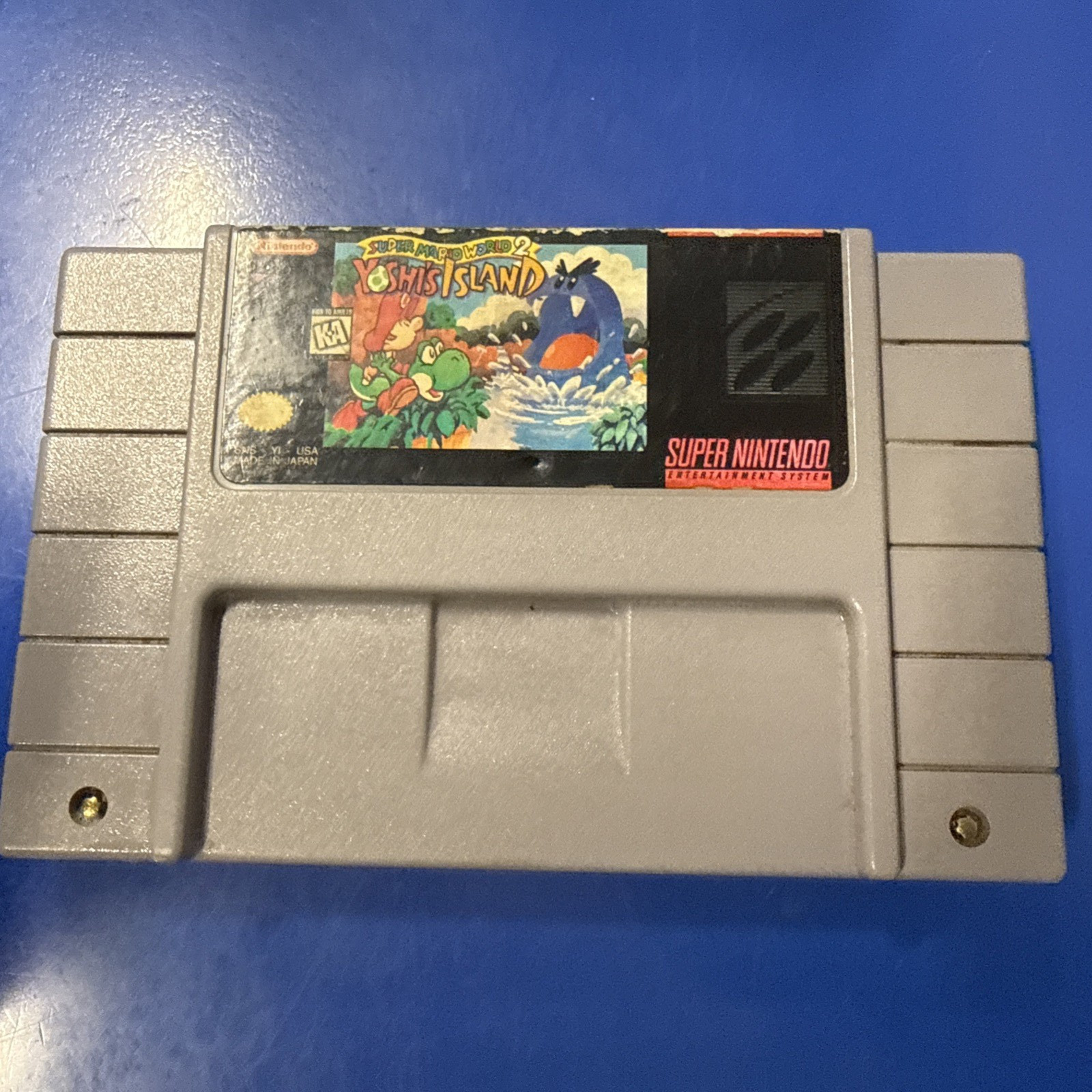 Super Mario World 2 Yoshi’s Island (SNES, 1995) Authentic Cart Only