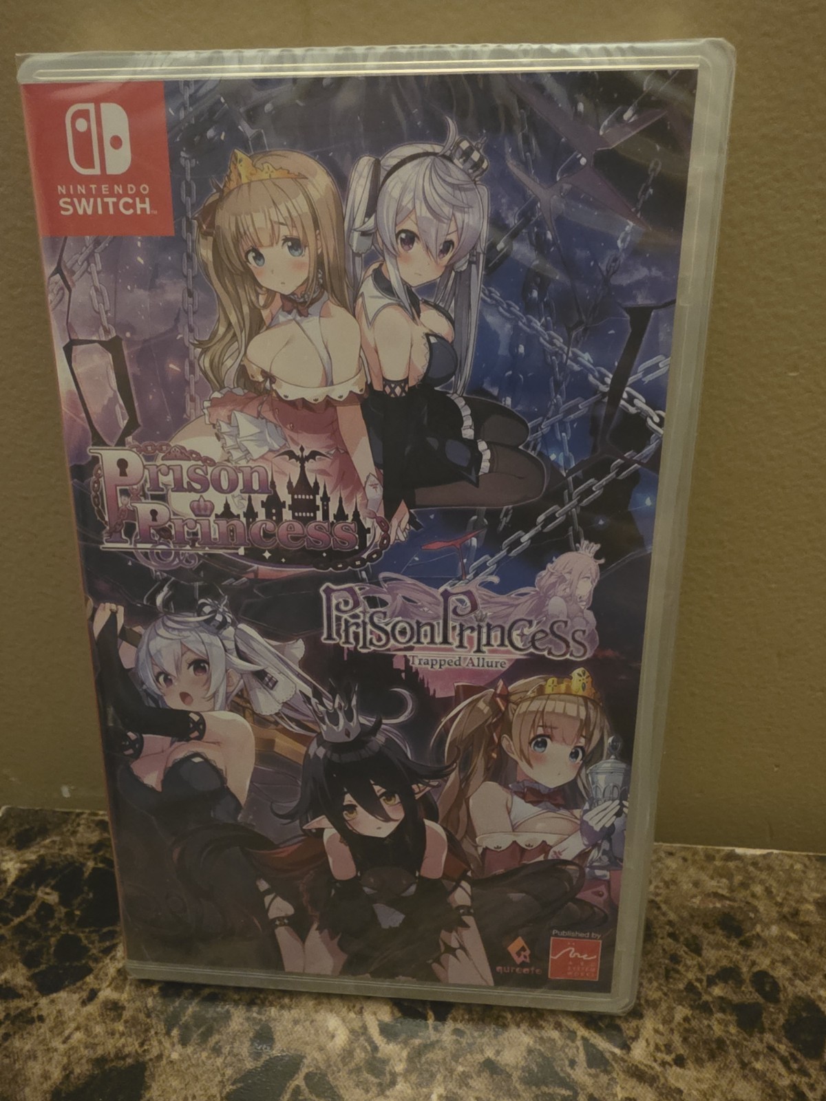 PRISON PRINCESS + PRISON PRINCESS: TRAPPED ALLURE COLLECTION New SWITCH Game