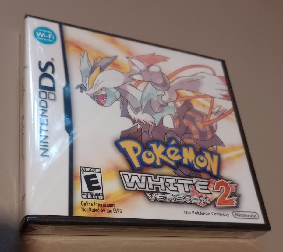 Brand New Factory Sealed Pokemon: White Version 2 (Nintendo DS, 2012) WATA Ready