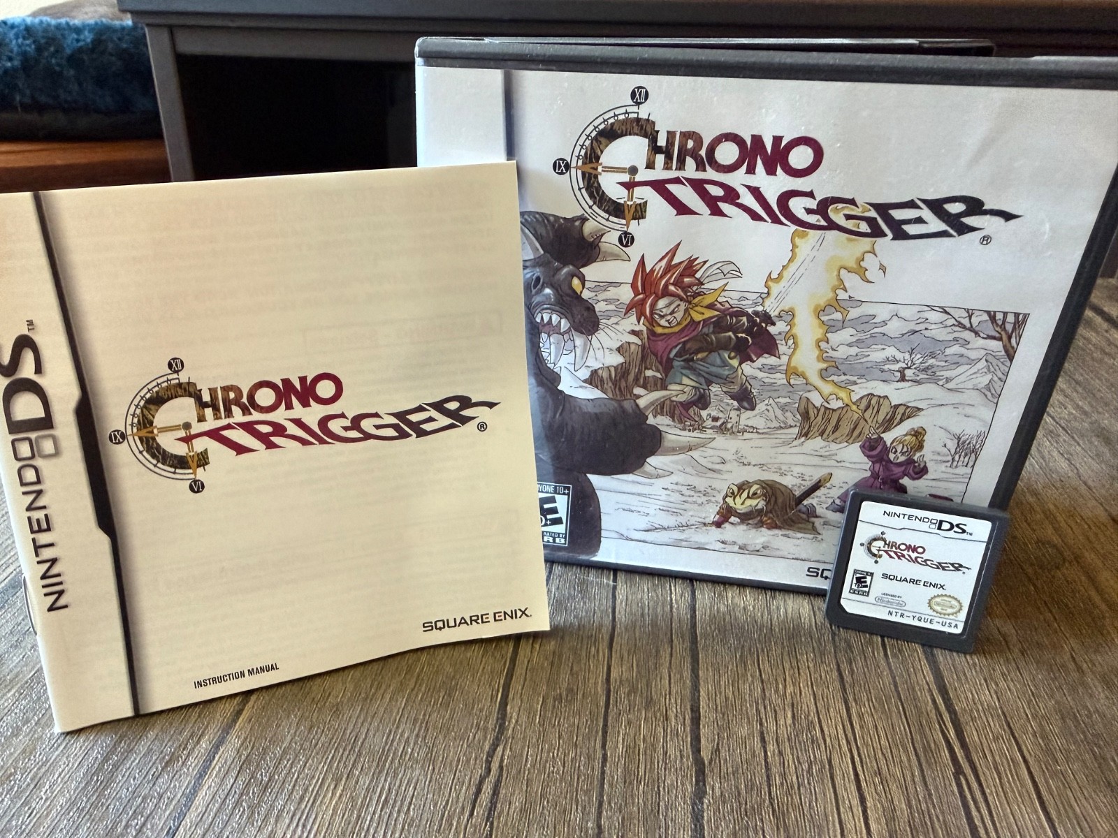 Chrono Trigger (DS, 2008) with manual and box – tested and working