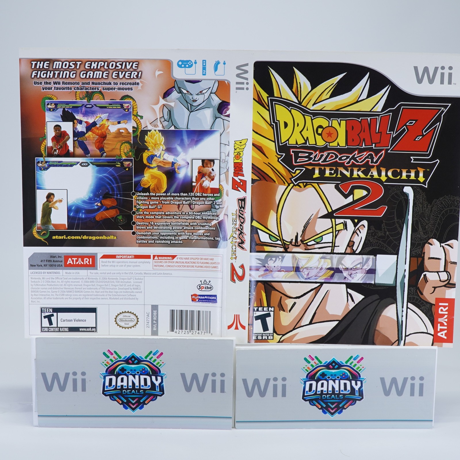 Dragon Ball Z Budokai Tenkaichi 2 – Wii