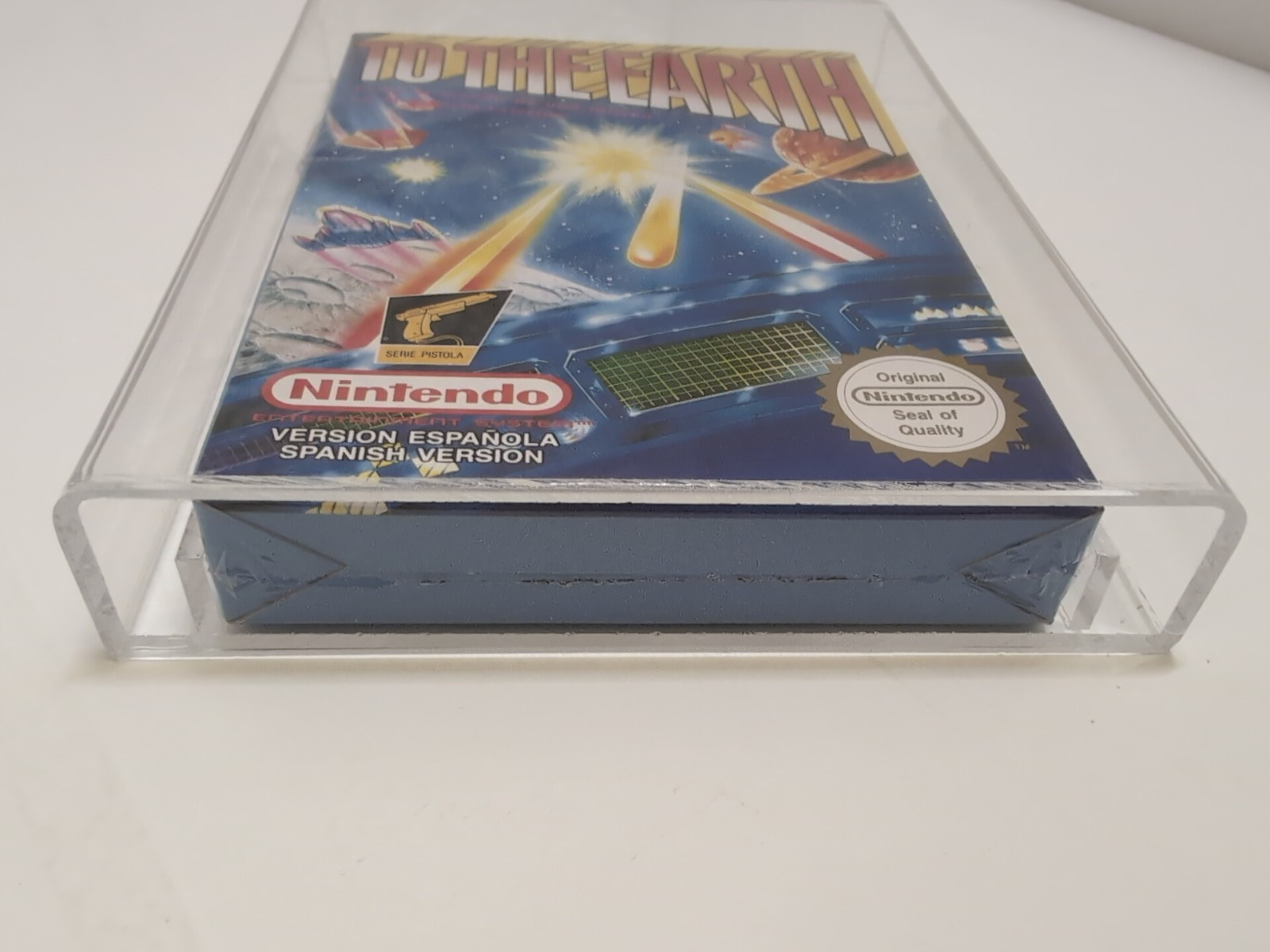 Nintendo Nes To The Earth PAL Spain UKG 90+ MT Gold