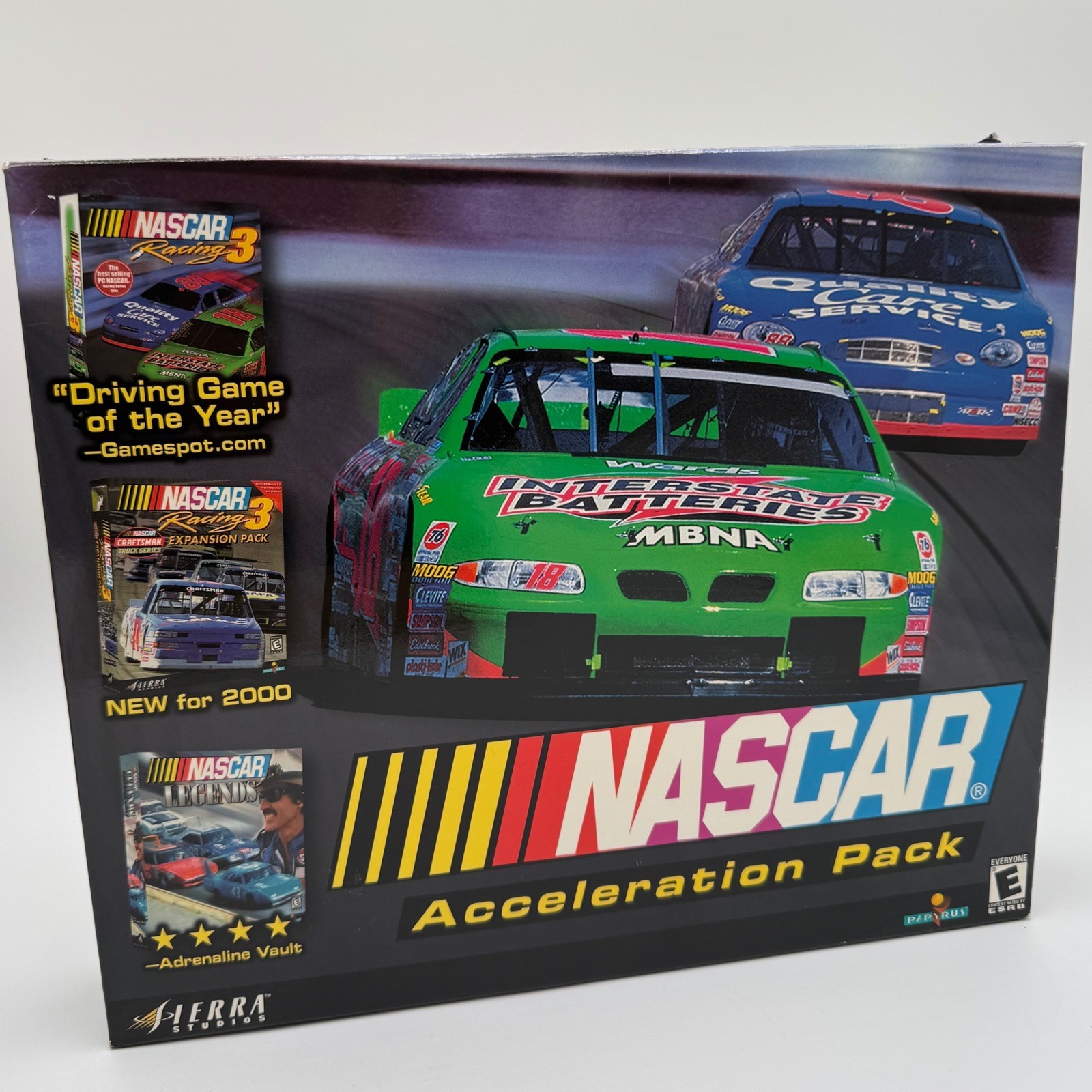 NASCAR Acceleration Pack Racing 3 Legends Expansion PC Game Box Set