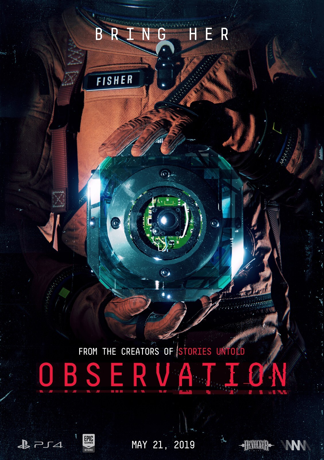 Observation – World wide STEAM KEY – Sent through Ebay Message