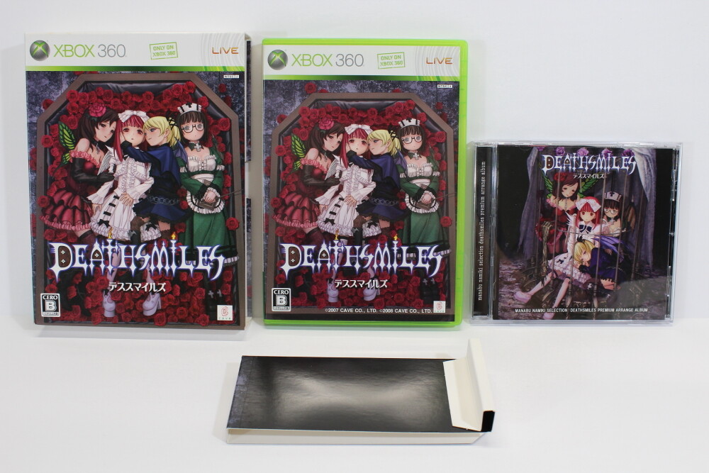DeathSmiles Limited Edition Box W/ CD XBOX 360 Japan Import 3X36 Region Locked