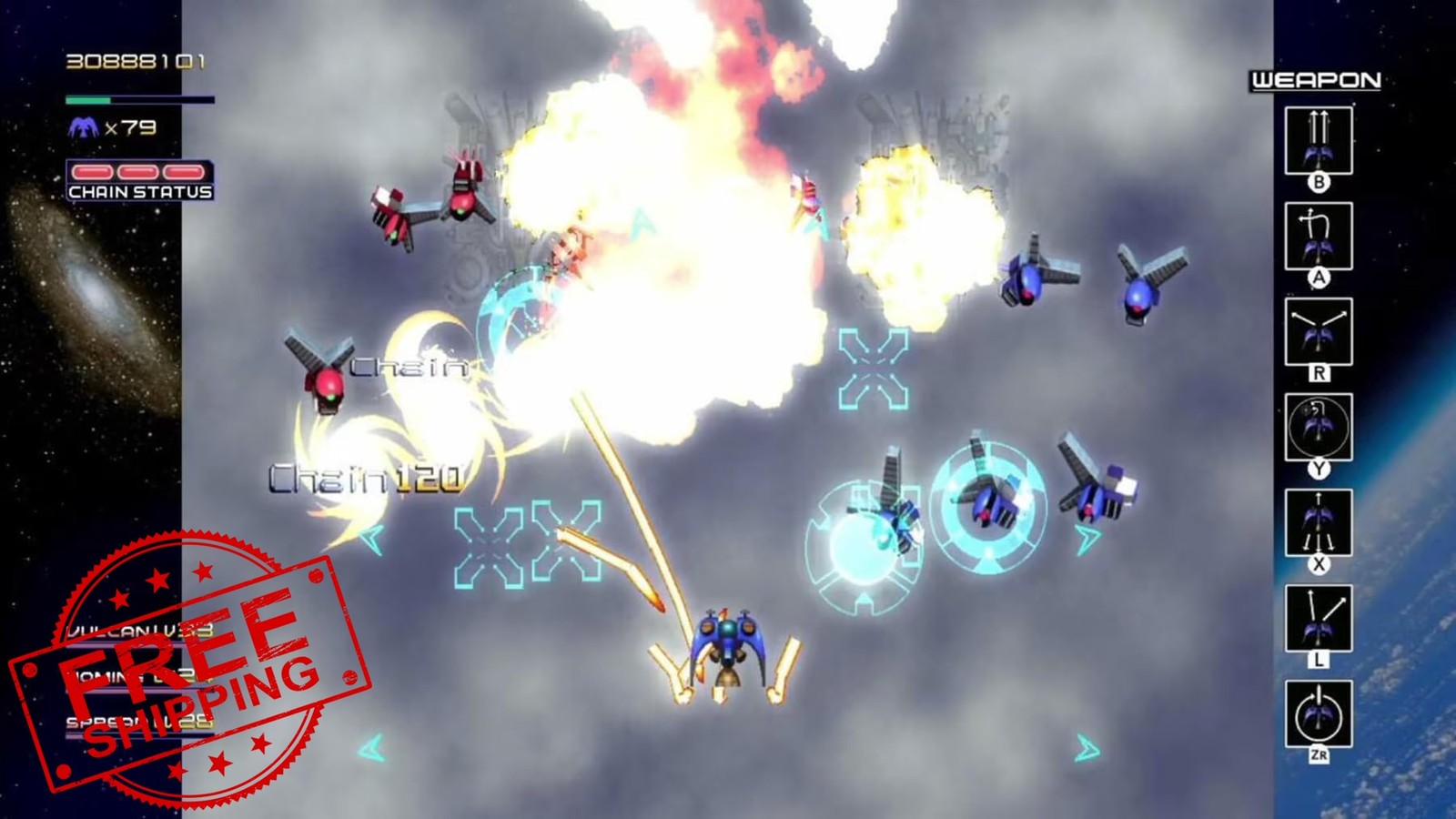 Clear River Games Radiant Silvergun Nintendo Switch