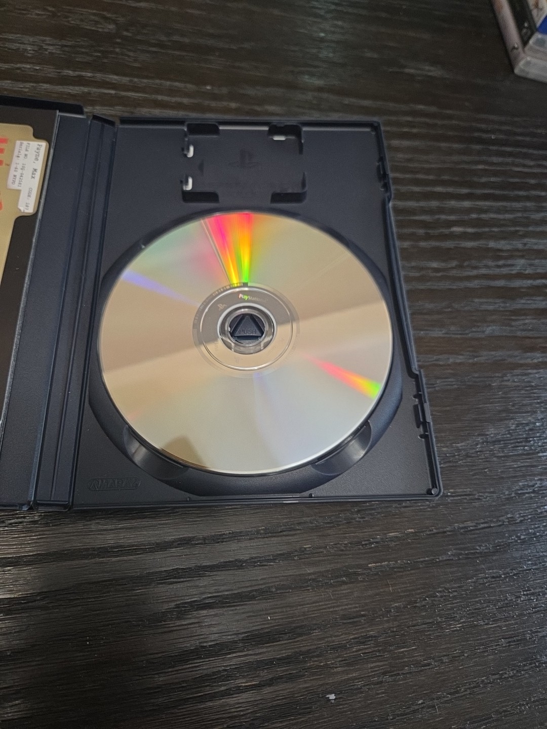 Max Payne (Sony PlayStation 2, 2001) Complete With Manual