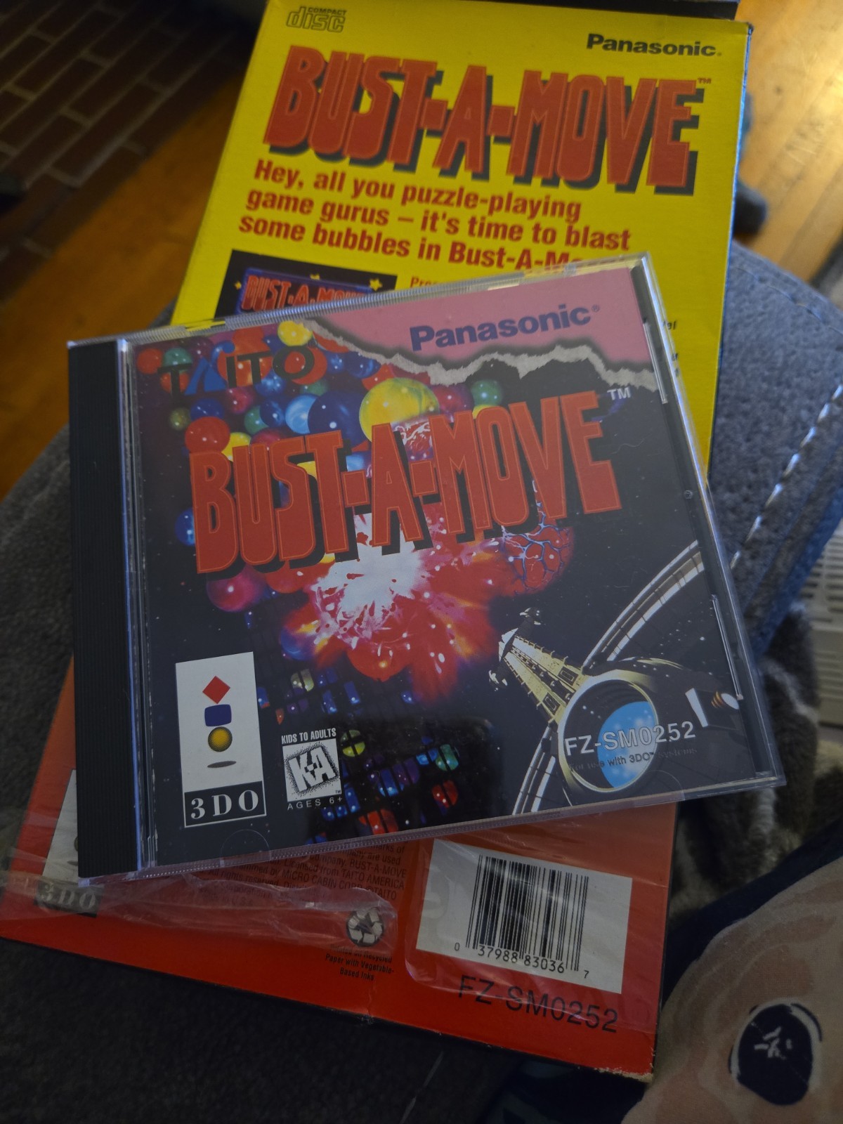 3DO – Bust-A-Move CIB Panasonic 3D0 Long Box Game