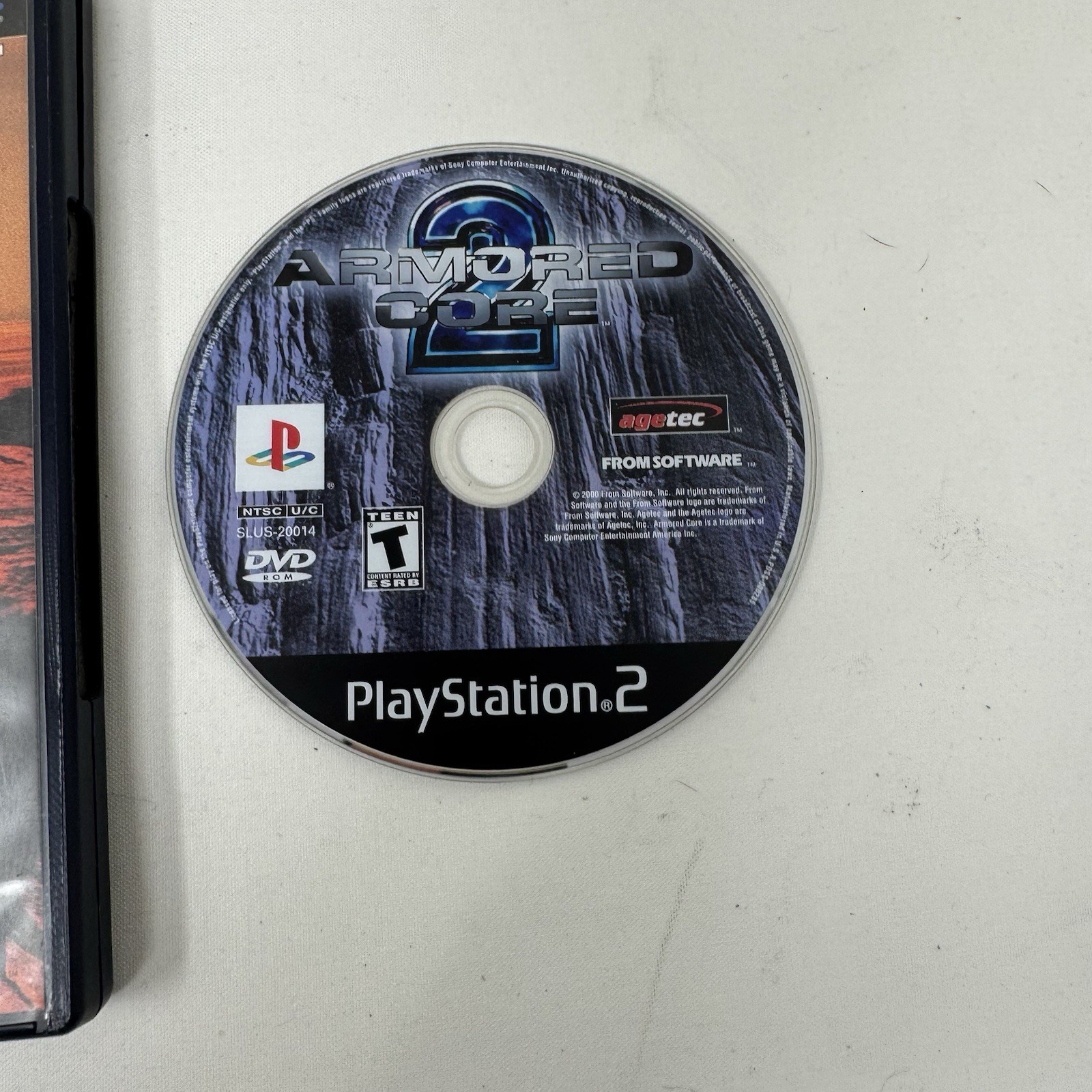 Armored Core 2 PS2 PlayStation 2 Complete CIB- Excellent