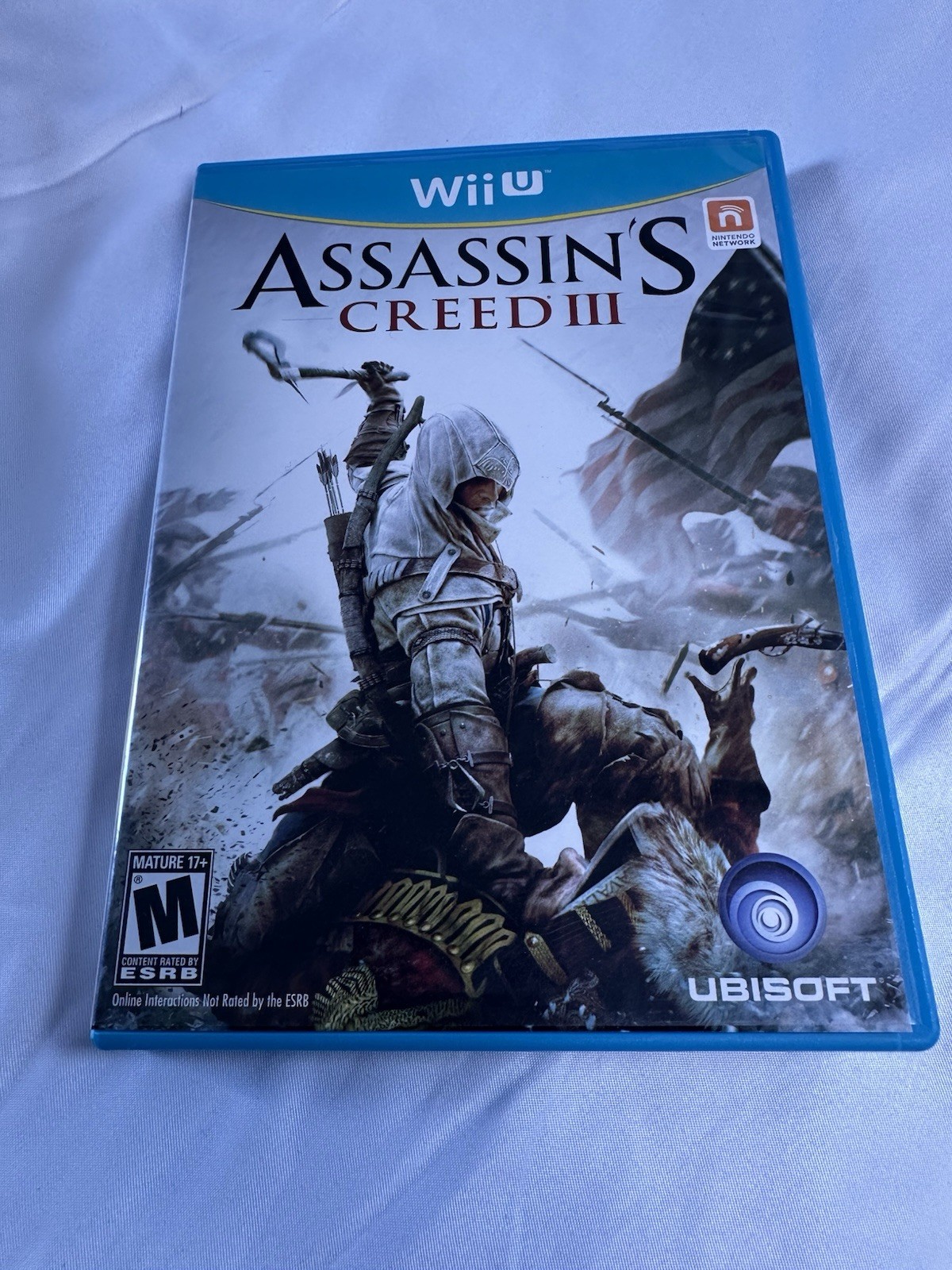 Assassin’s Creed III Nintendo Wii U 2012 Complete Tested Action Adventure