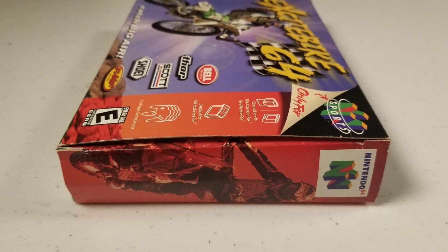 Excitebike 64 for Nintendo 64 N64 Complete In Box CIB Great Shape