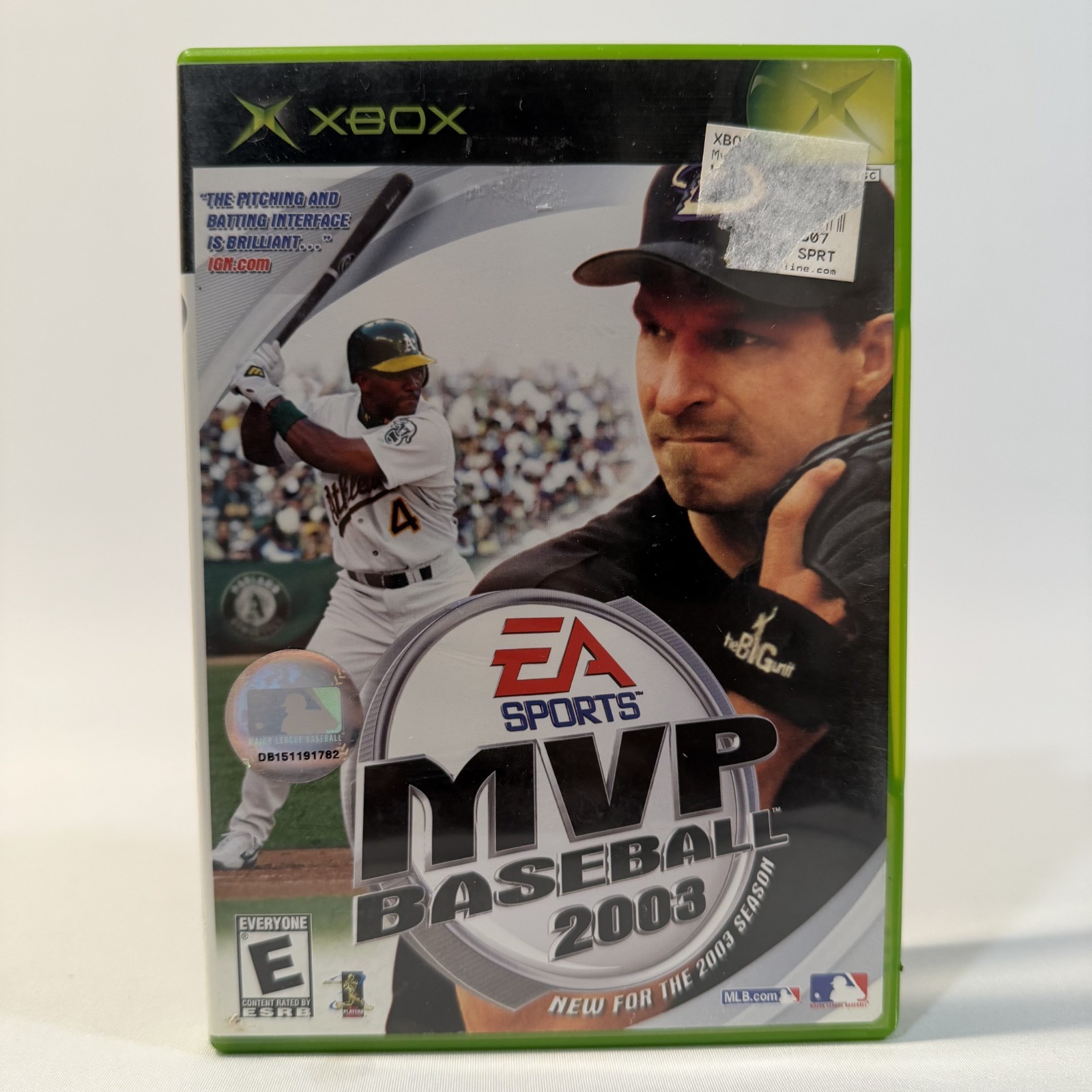 MVP Baseball 2003 EA Sports Xbox MLB Baseball Simulation Sports CIB Complete