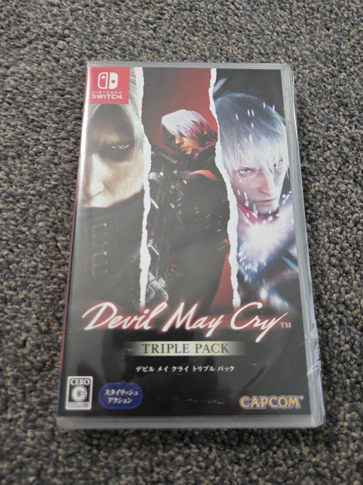 Rare DEVIL MAY CRY TRIPLE PACK Capcom Nintendo Switch Brand New Sealed