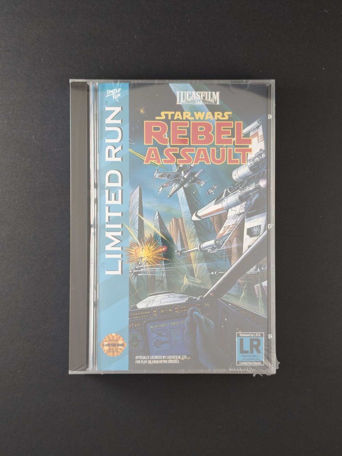 Star Wars Rebel Assault Sega CD Limited Run Games LRG – Sealed NEW