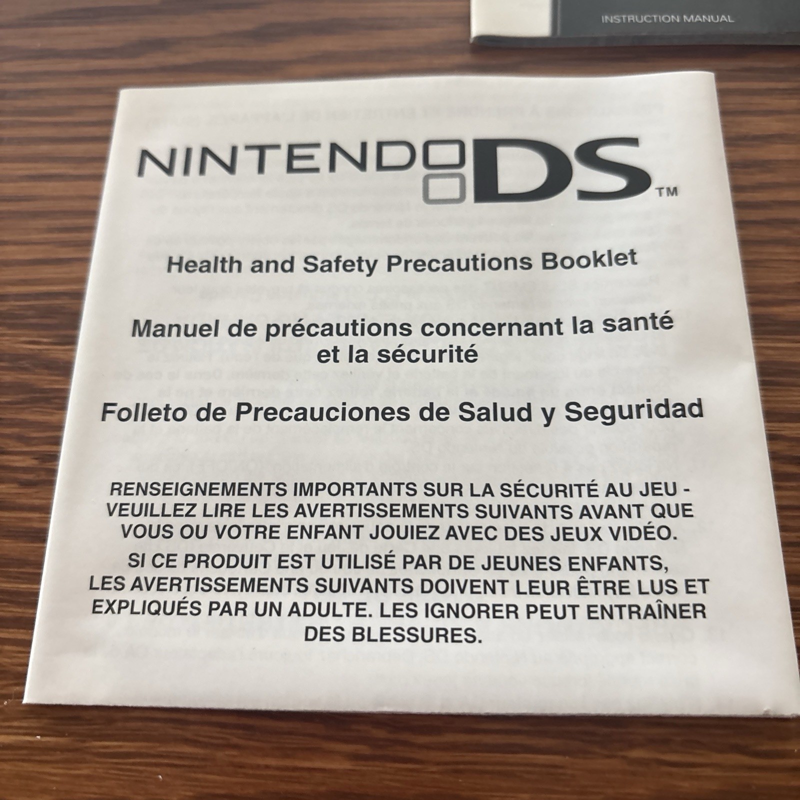 The World Ends with You Nintendo DS 2008 Case & Manual Only Square Enix NO Game