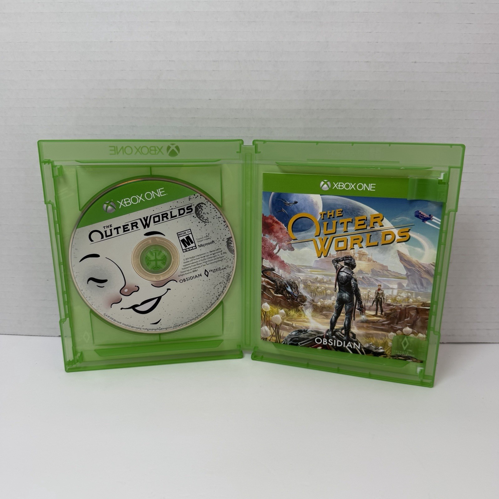 The Outer Worlds Microsoft Xbox One, Single Player, M Rated Complete CIB
