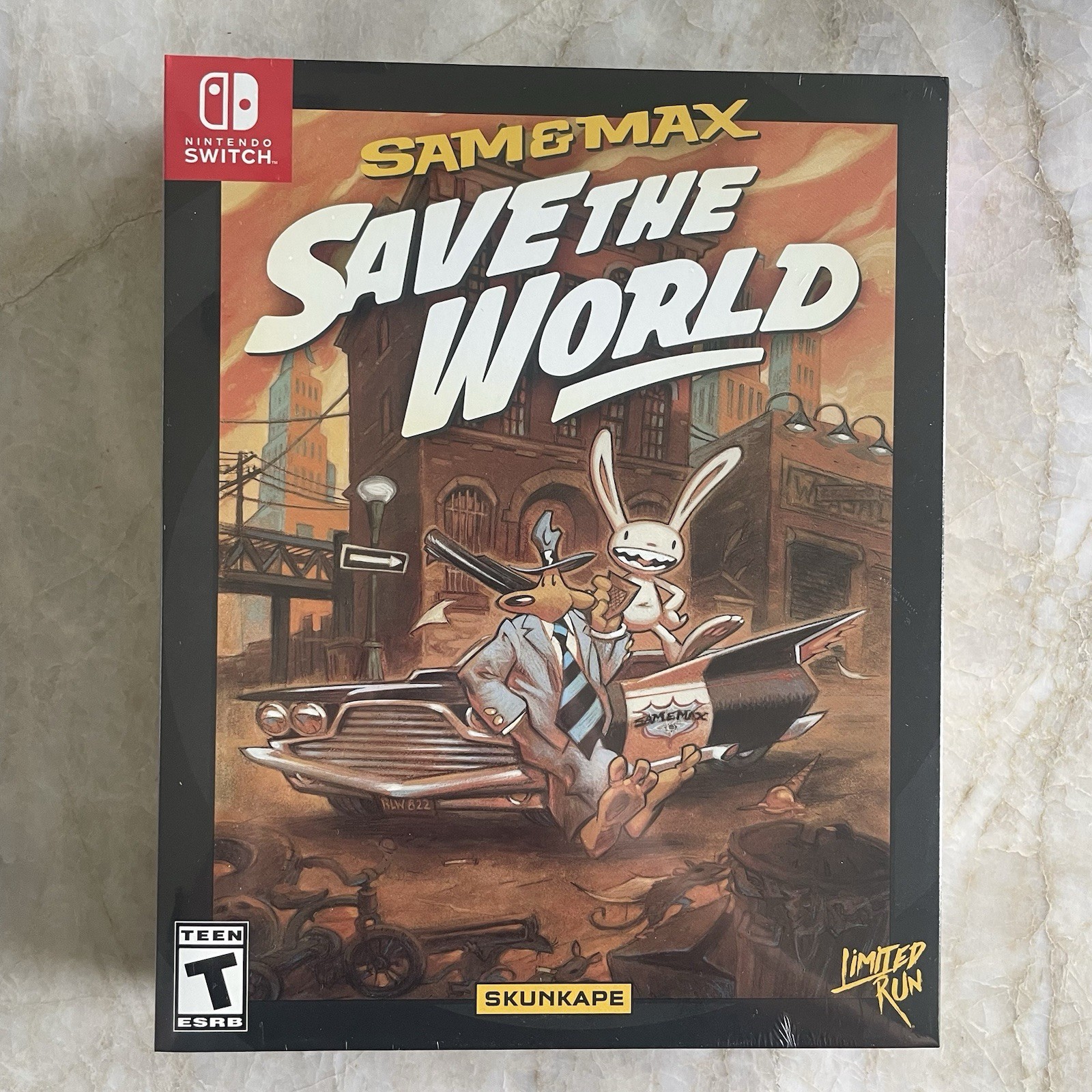 Sam and Max Save the World Collector’s Edition LRG#104 Nintendo Switch Brand New