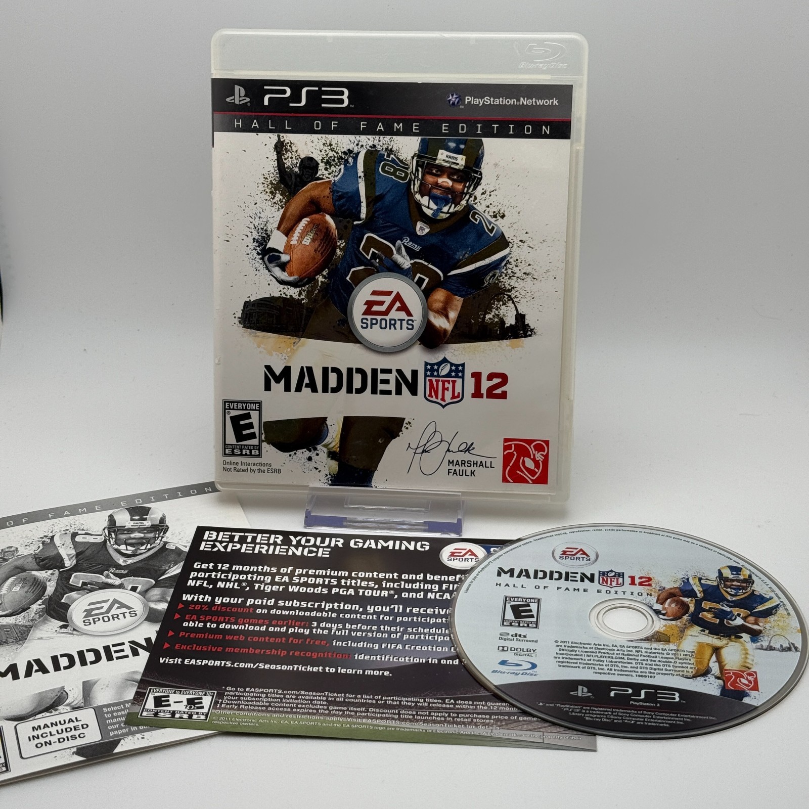 Madden NFL 12: Hall of Fame Edition (Sony PlayStation 3, PS3) Complete CIB