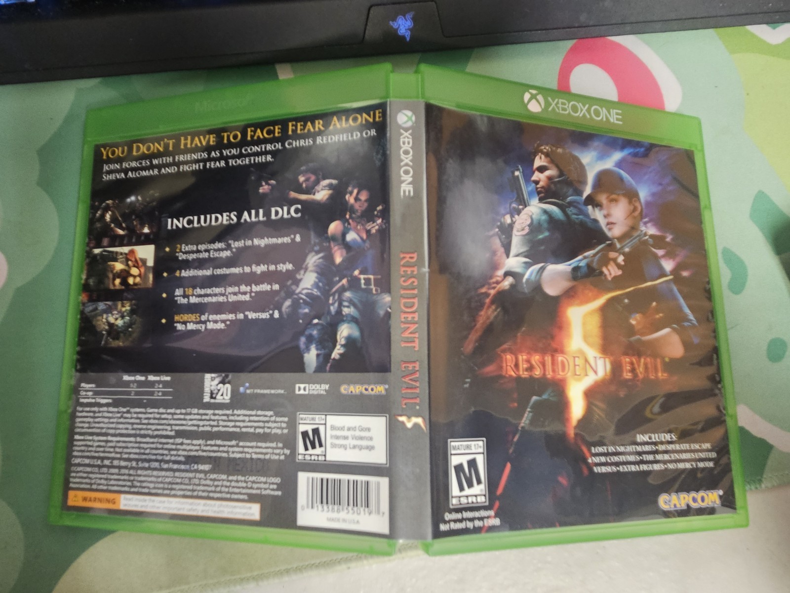 Resident Evil 5 HD Microsoft Xbox One **FREE SHIPPING**