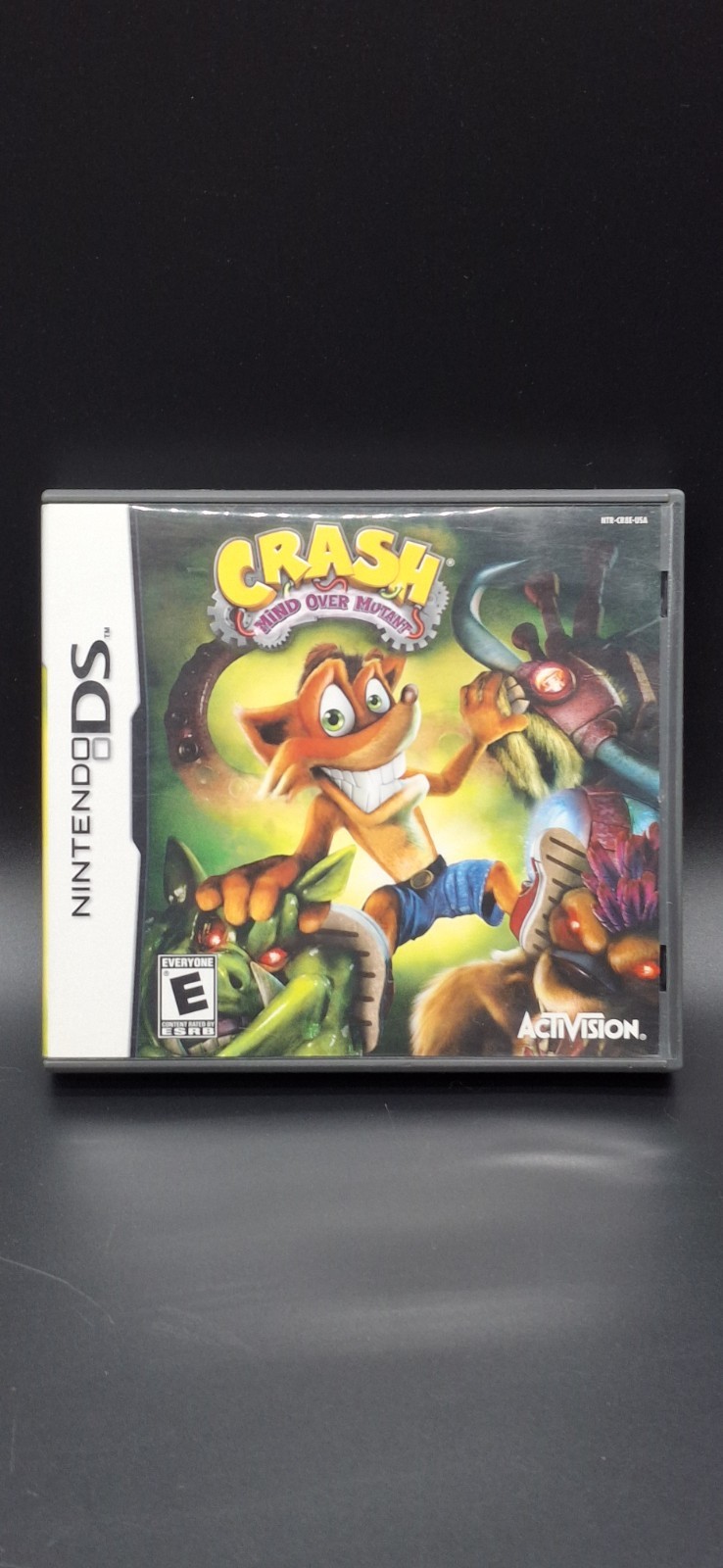 CIB Crash Mind Over Mutant Nintendo DS Complete With Manual