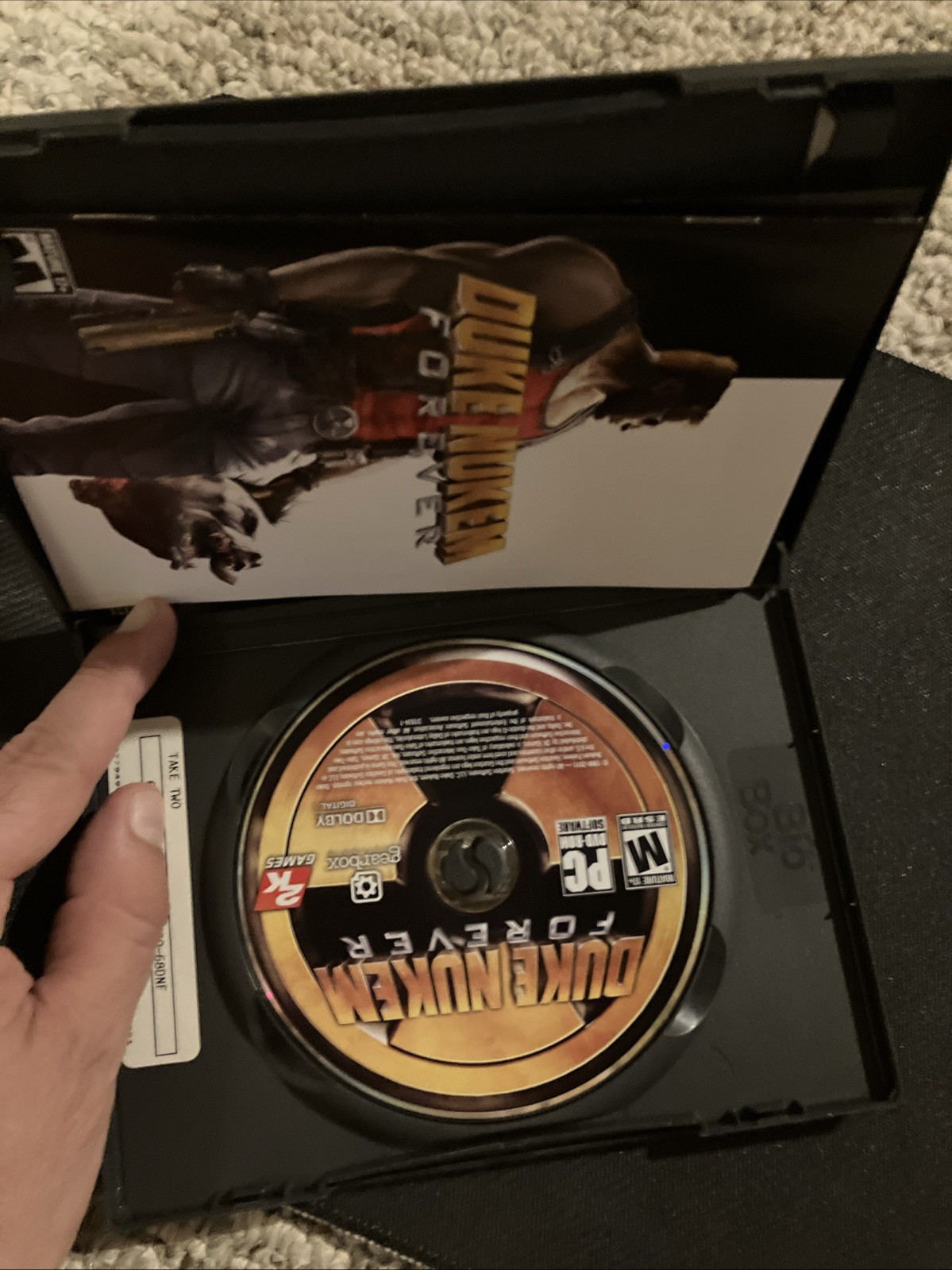 Duke Nukem Forever PC Good Condition Windows