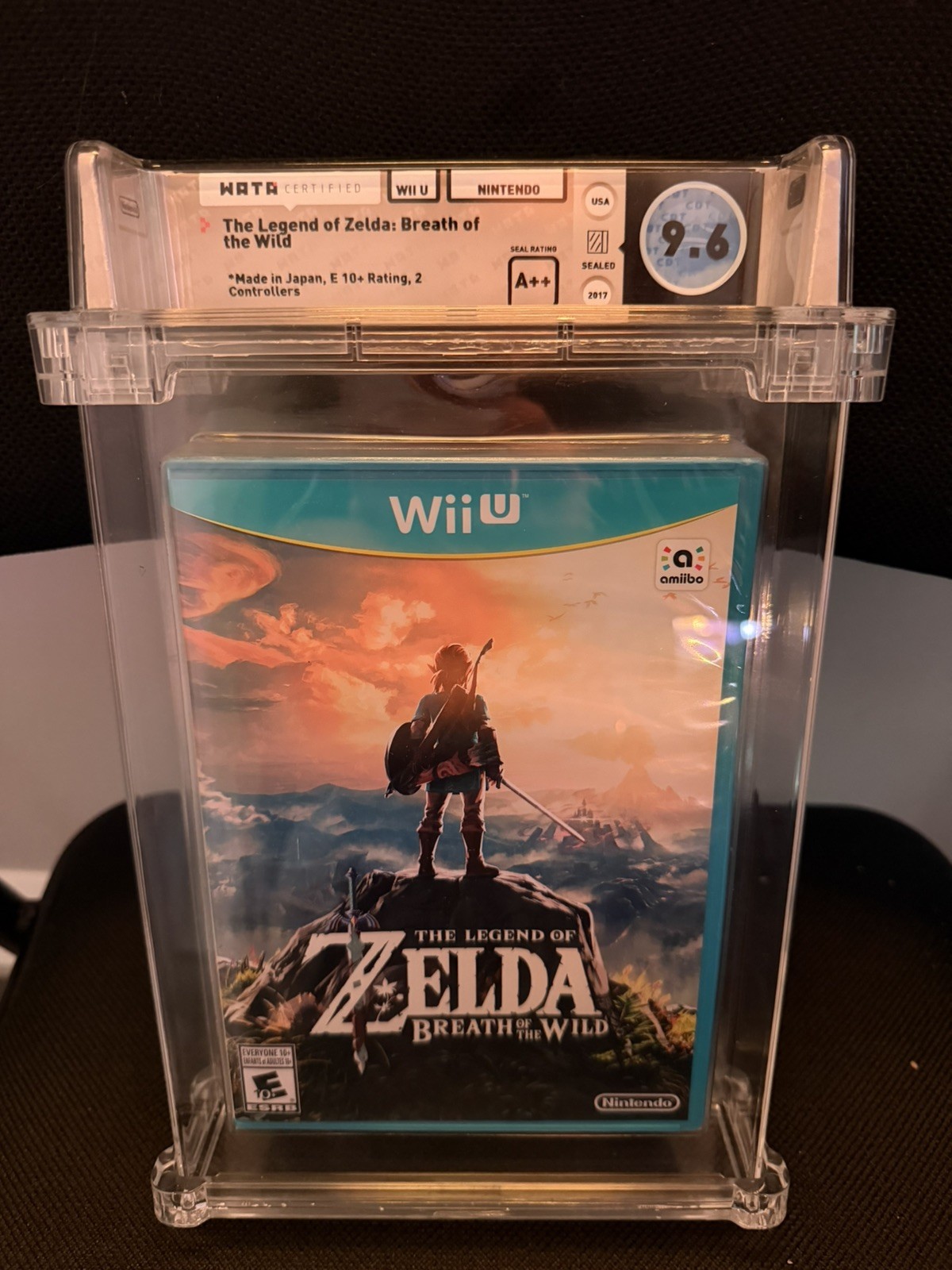 Graded Wata The Legend of Zelda: Breath of the Wild (Wii U, 2017) 9.6 A++