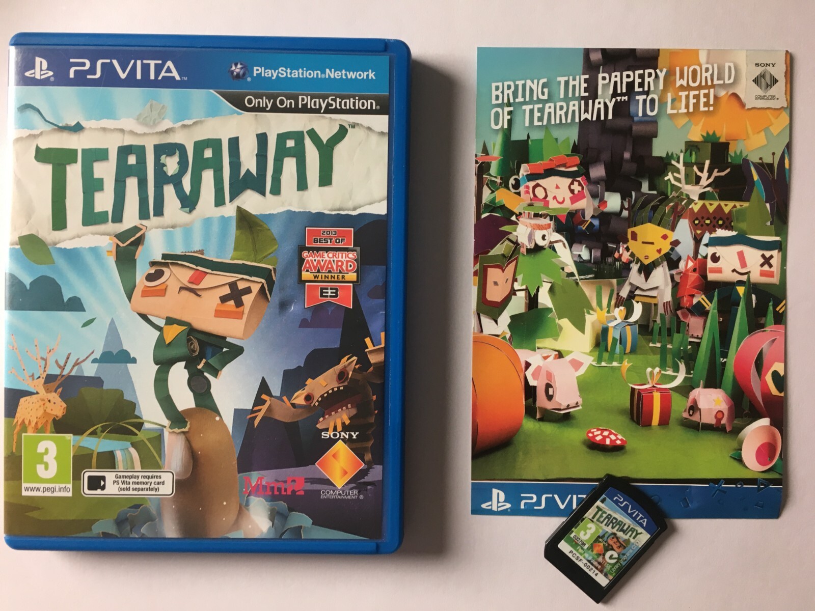 Tearaway (Region Free, Works Worldwide) PS Vita