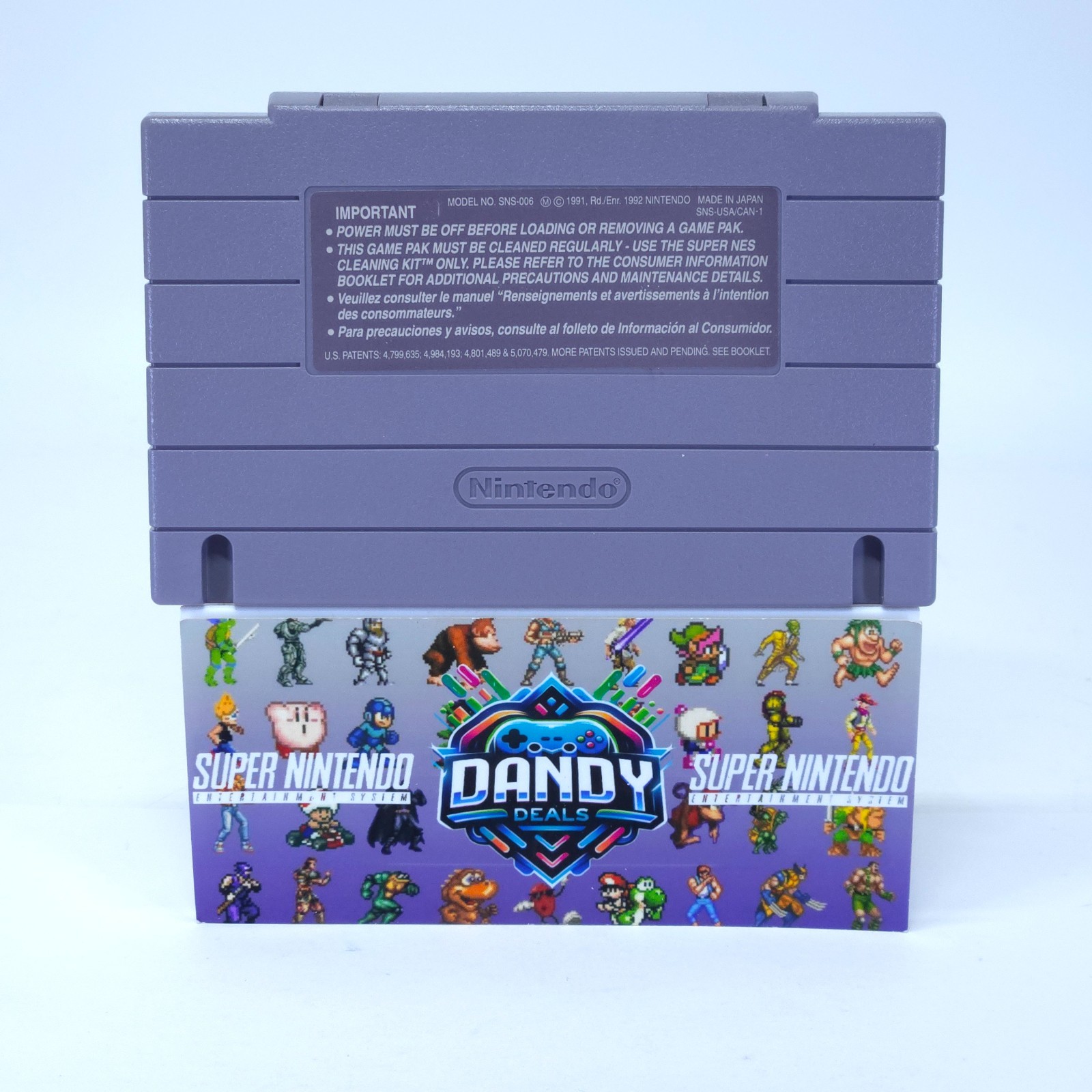 The Lost Vikings SNES W/ Box + Protector – Super Nintendo