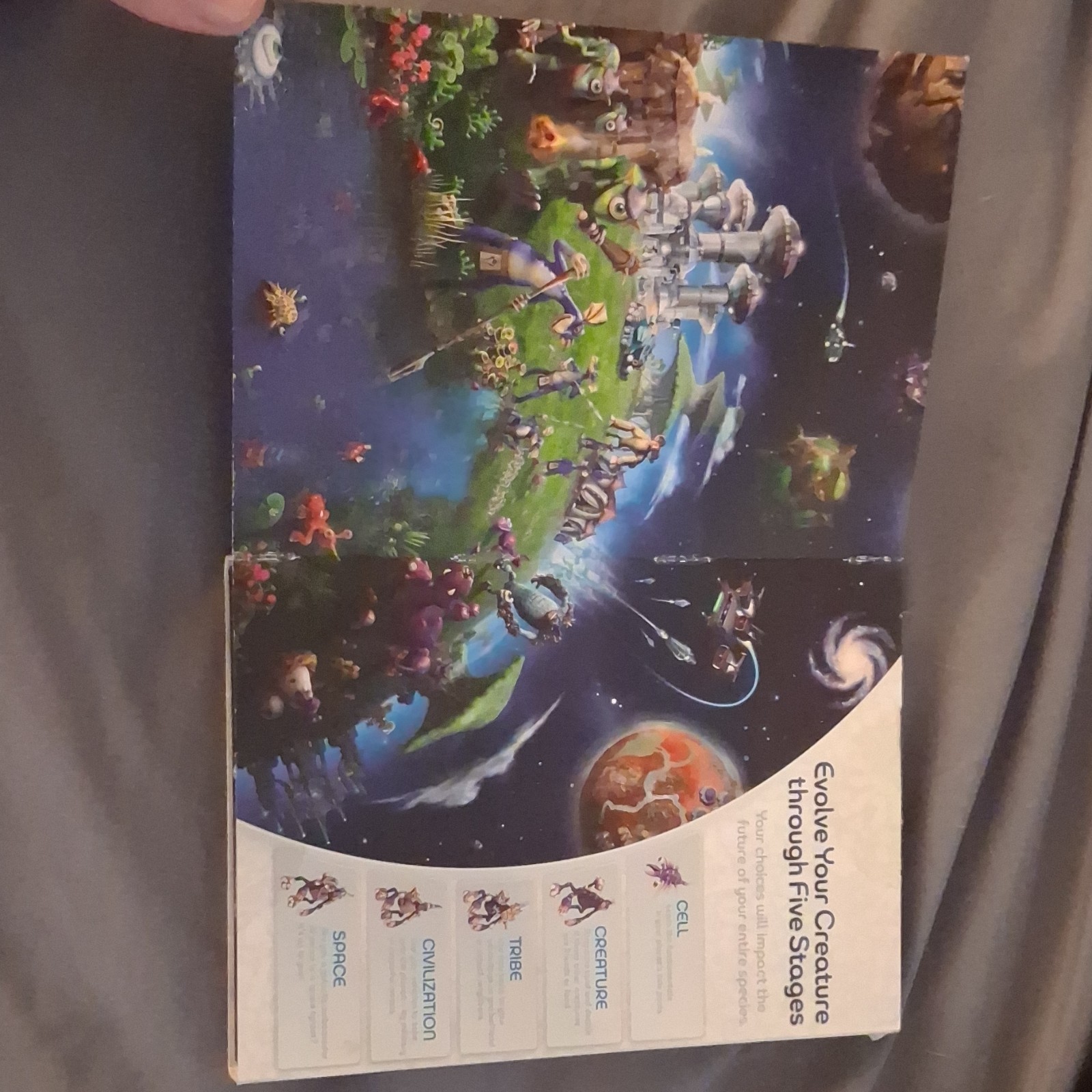 EA Spore PC DVD-ROM Windows Mac Simulation Strategy Manual Multiplayer E10+
