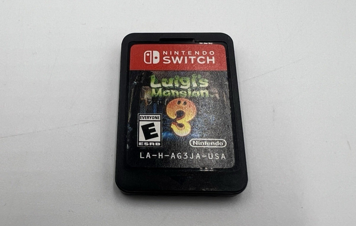 Luigi’s Mansion 3 (Nintendo Switch) Cartridge Only Tested Working