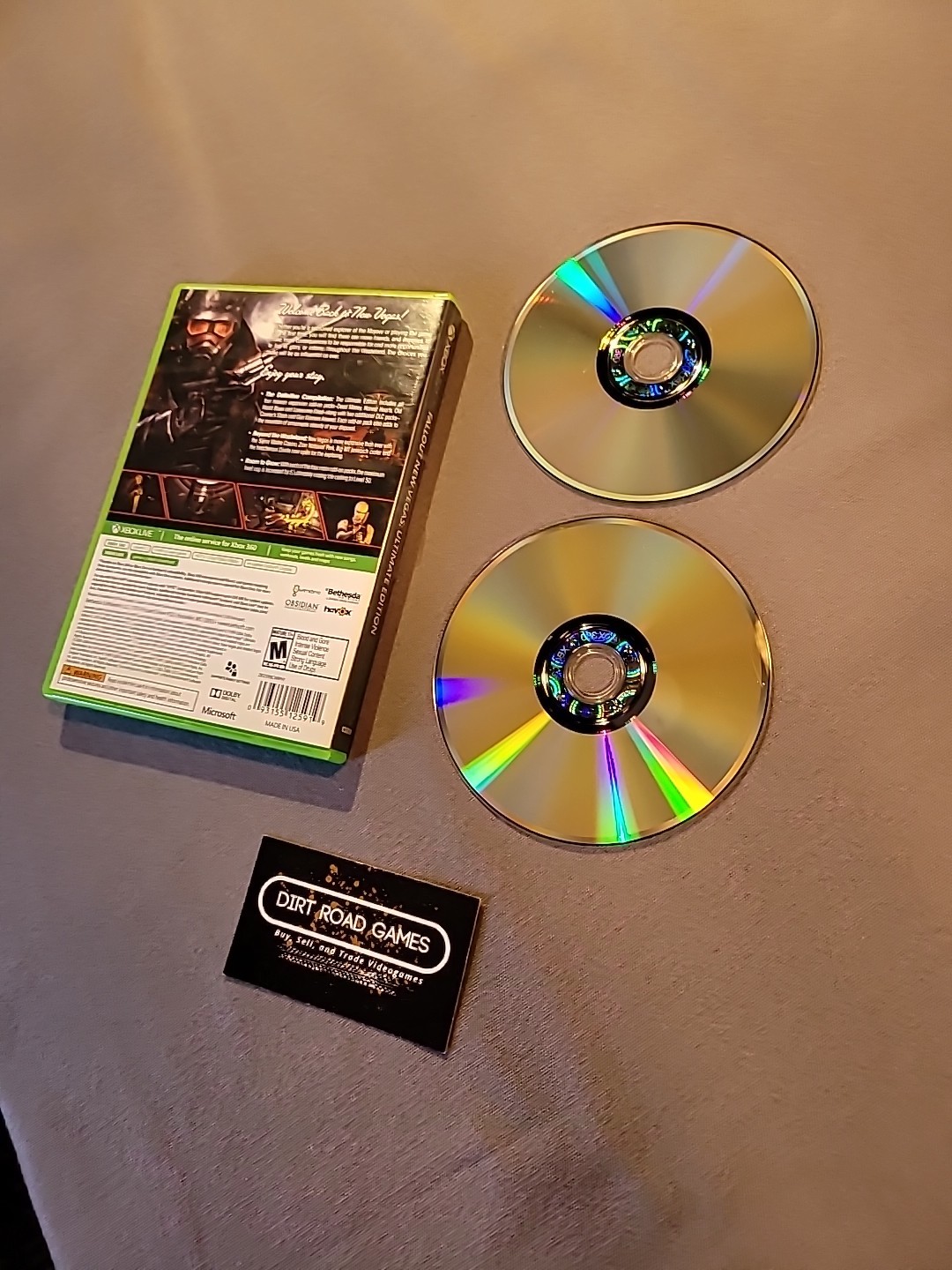 Fallout New Vegas Ultimate Edition Xbox One Xbox 360 Greatest Hits Platinum Hits