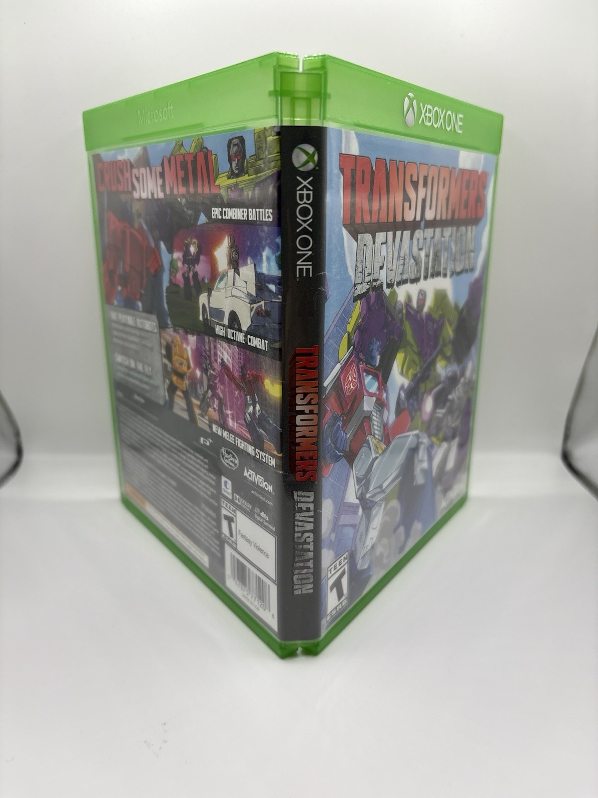 Transformers Devastation (Xbox One, 2015) Complete W/ Insert [Tested]