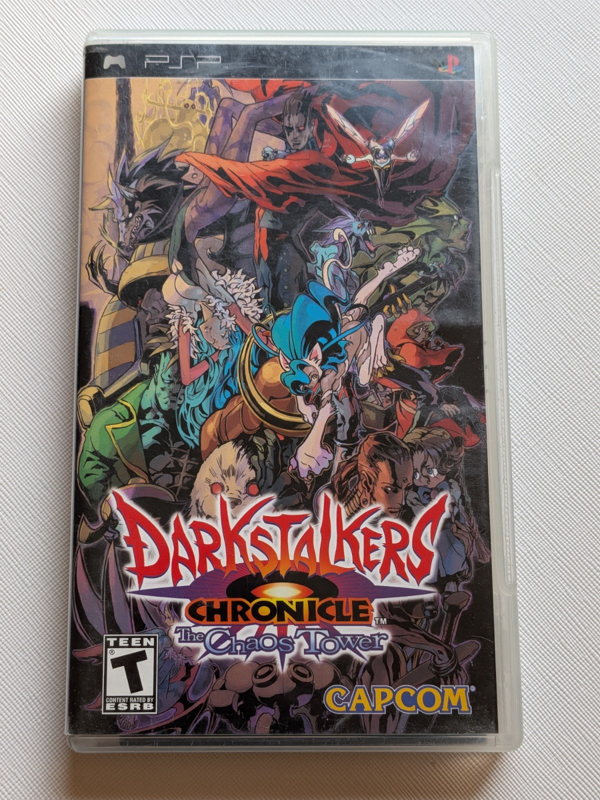 Darkstalkers Chronicle: The Chaos Tower (Sony Playstation Portable) PSP Complete